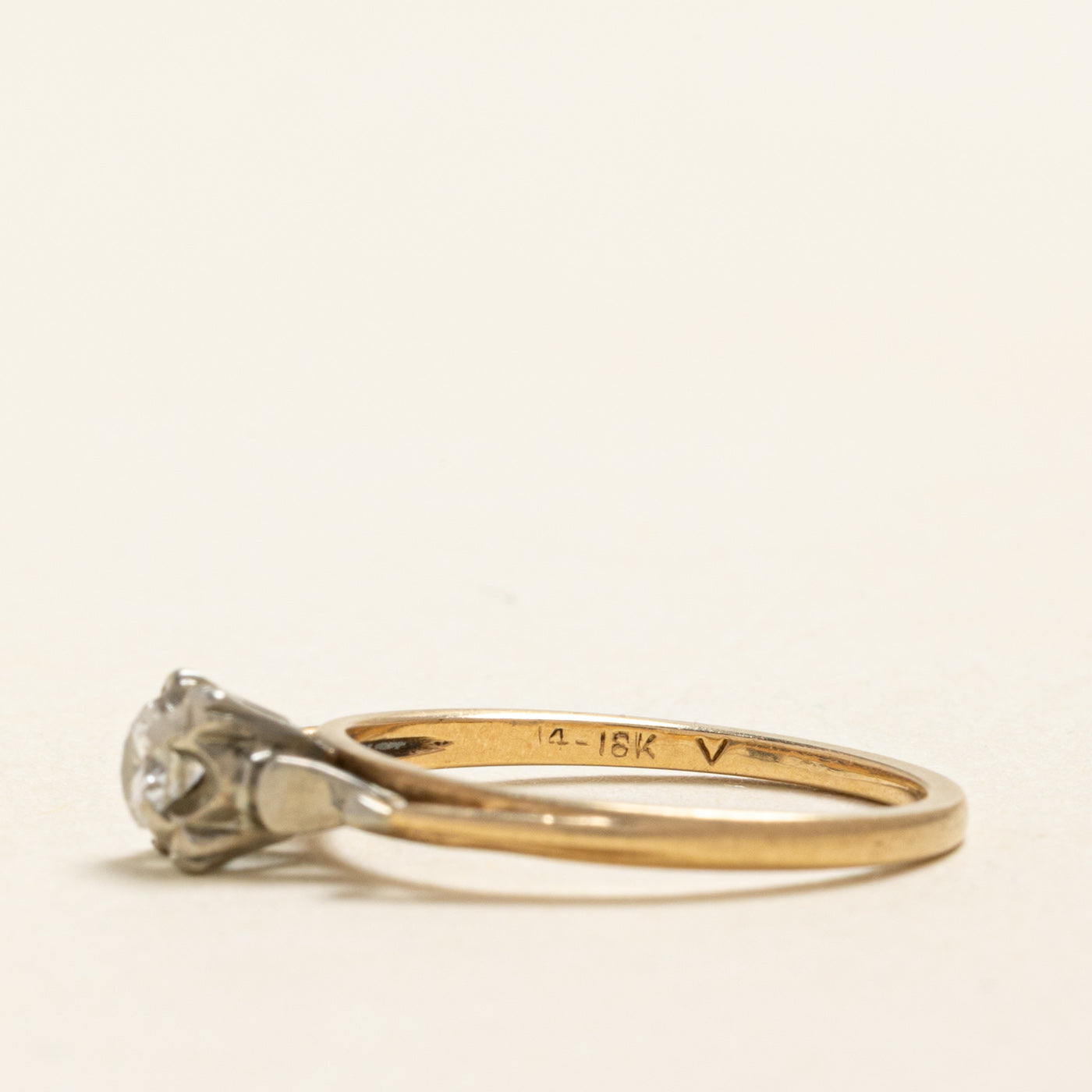 Solitaire Diamond Ring | 0.15ct | SZ 6