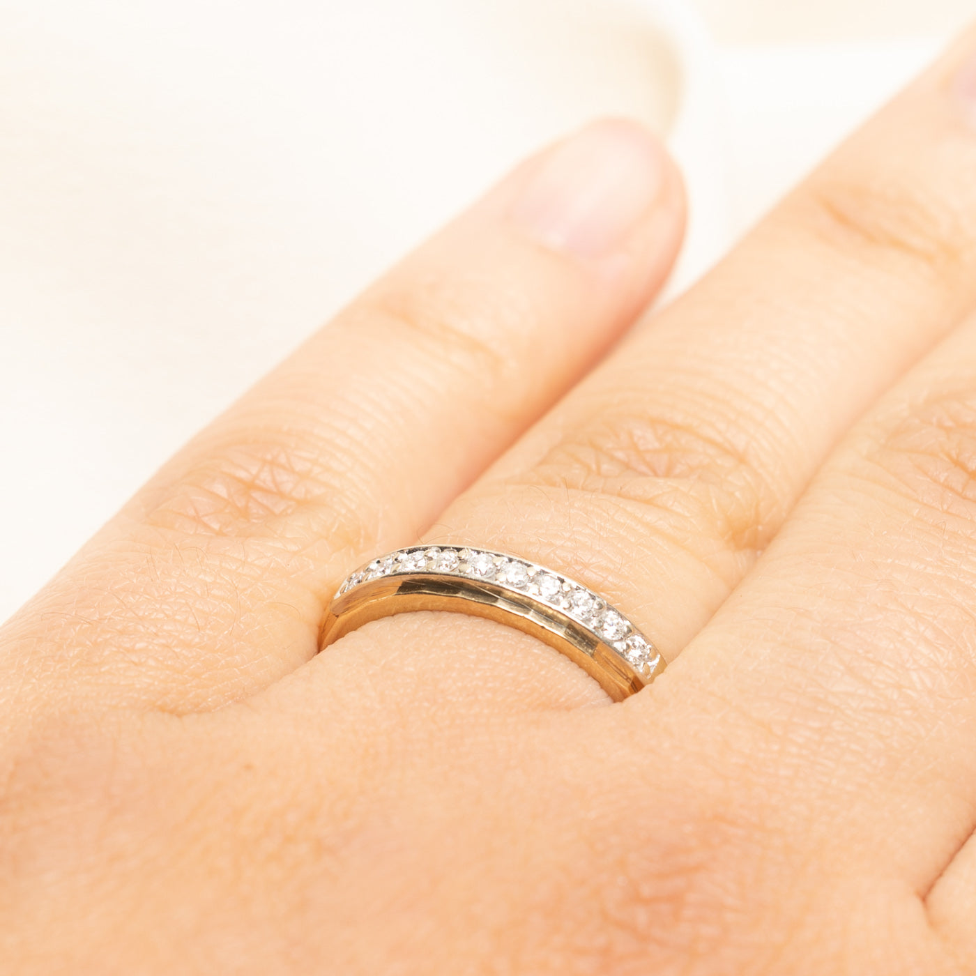 Semi Eternity Diamond Band | 0.20ctw | SZ 7.5