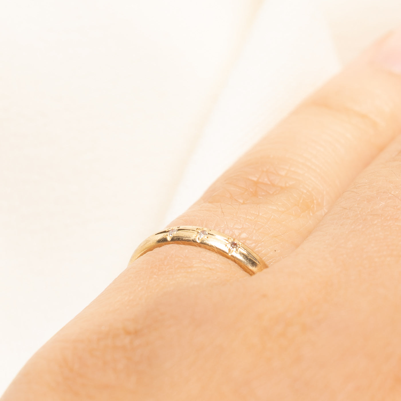 Star Set Diamond Band | 0.03ctw | 2.70mm | SZ 5