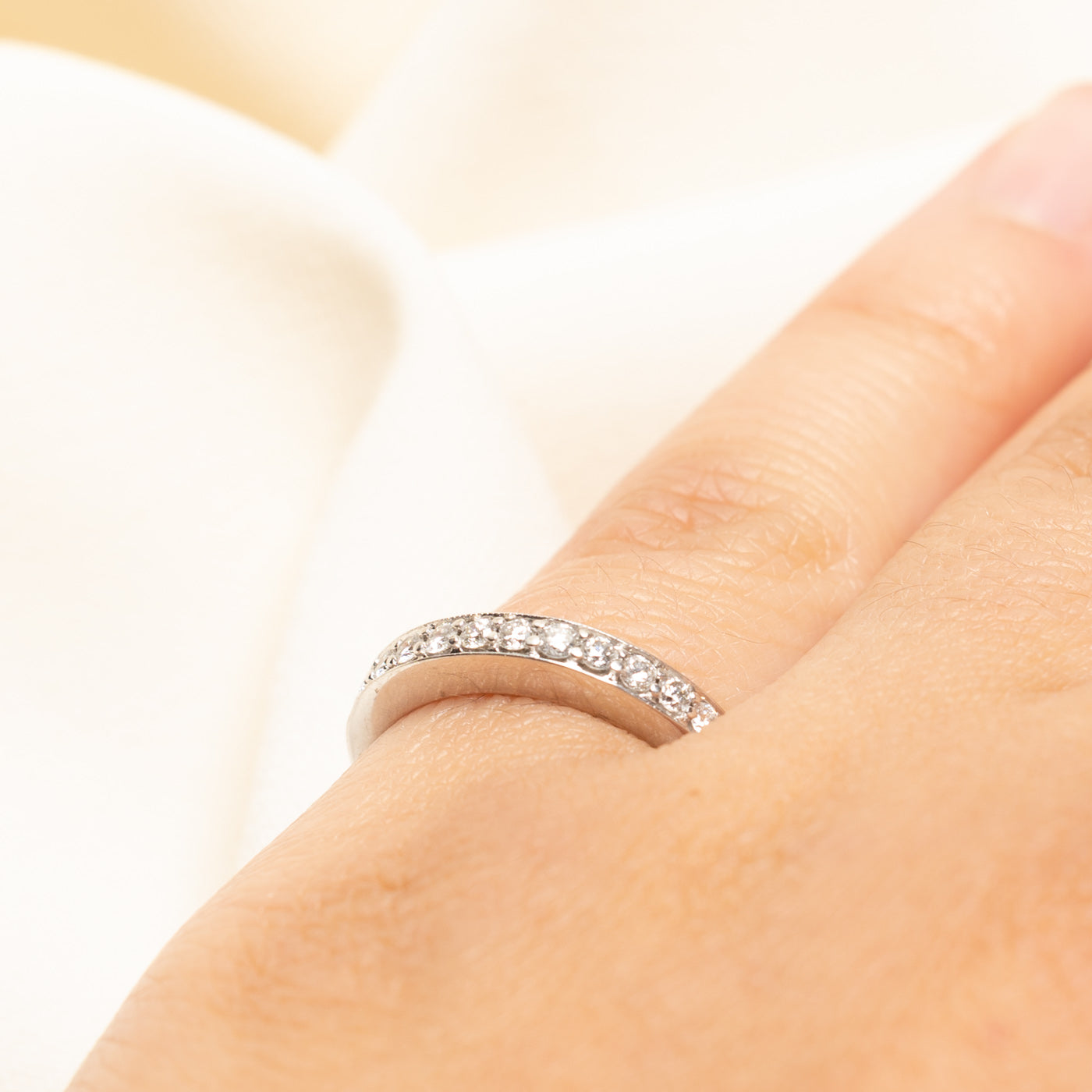 Semi Eternity Diamond Band | 0.39ctw | 2.80mm | SZ 5.25