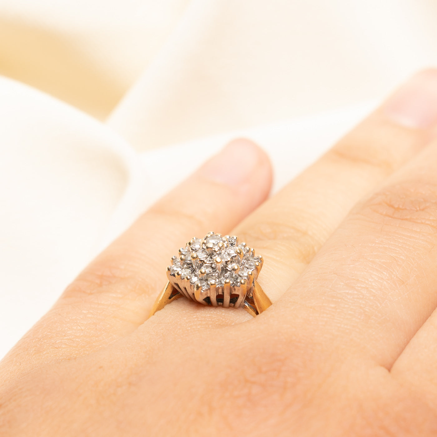 Diamond Cluster Ring | 0.51ctw | SZ 6.75