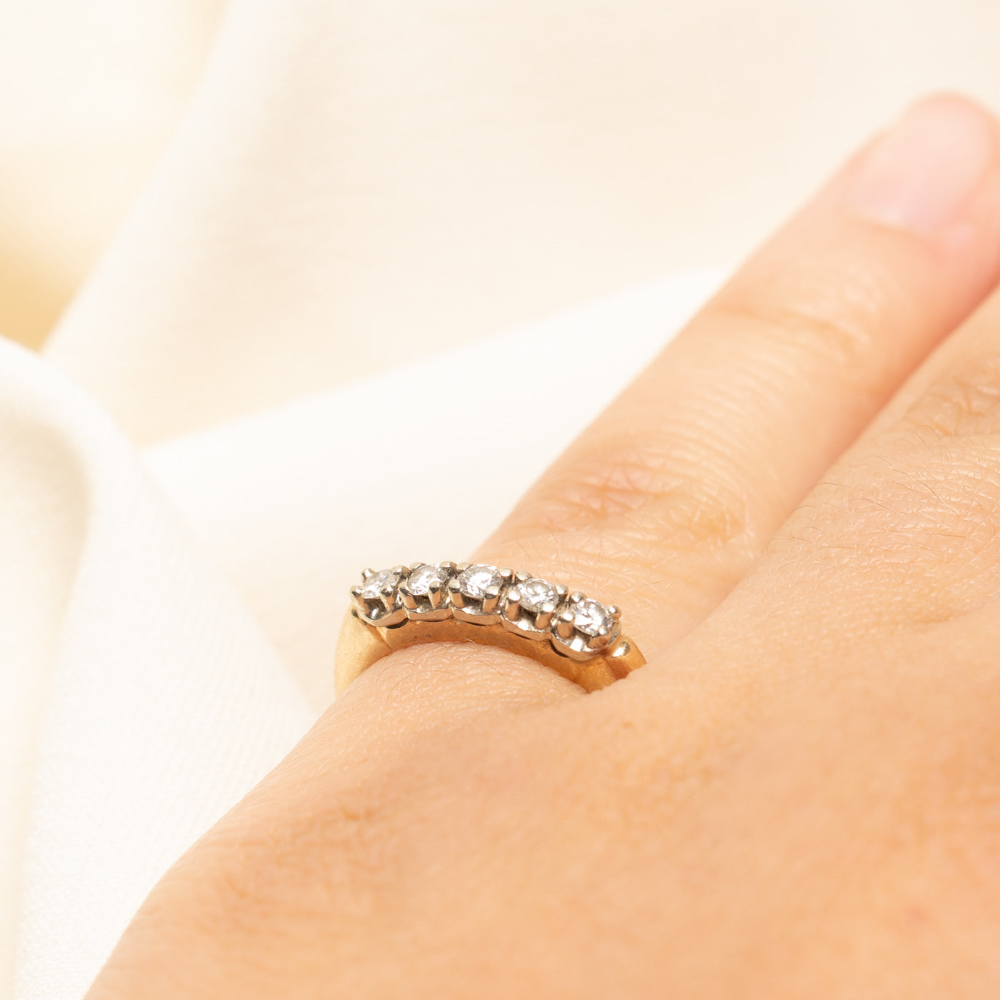 Five Stone Diamond Band | 0.24ctw | SZ 5
