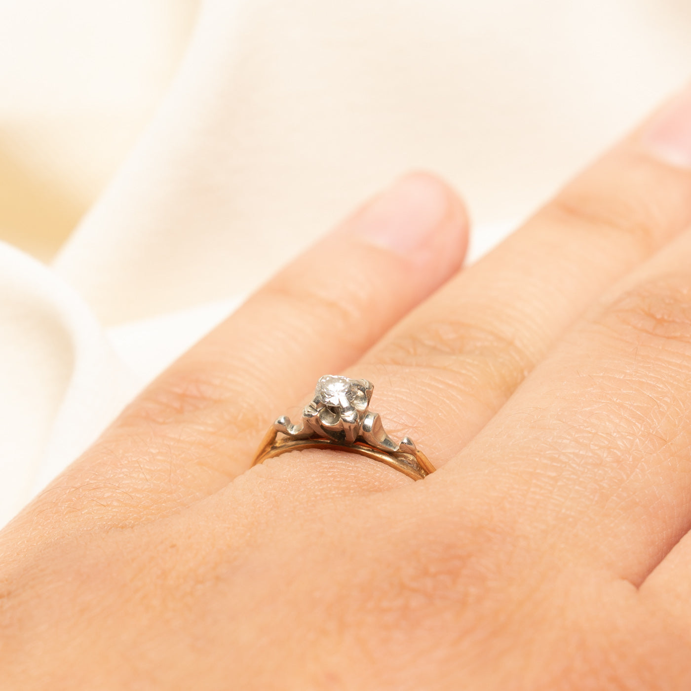 Solitaire Diamond Ring | 0.15ct | SZ 6