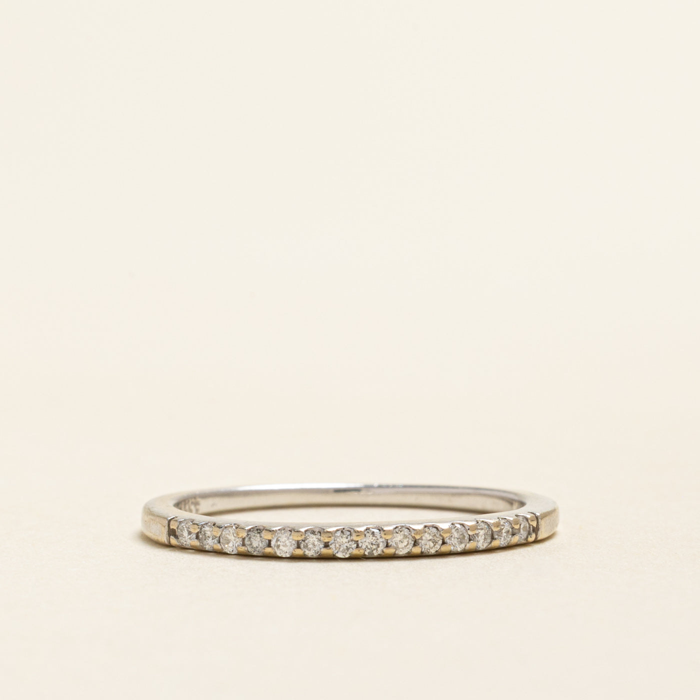 Semi Eternity Diamond Band | 0.10ctw | SZ 7.5