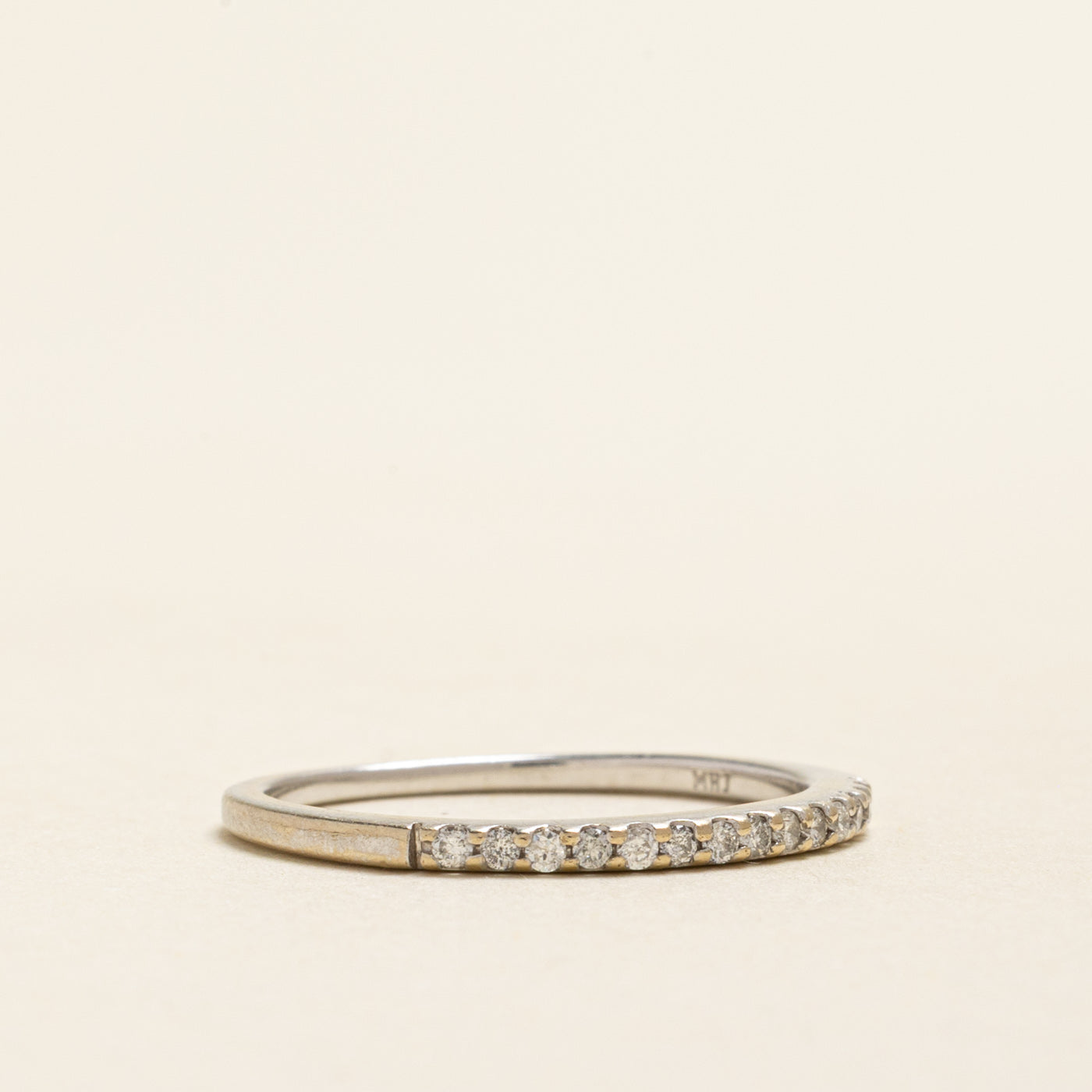 Semi Eternity Diamond Band | 0.10ctw | SZ 7.5