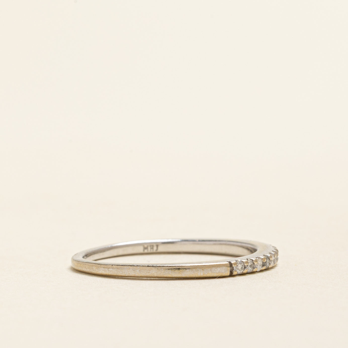 Semi Eternity Diamond Band | 0.10ctw | SZ 7.5