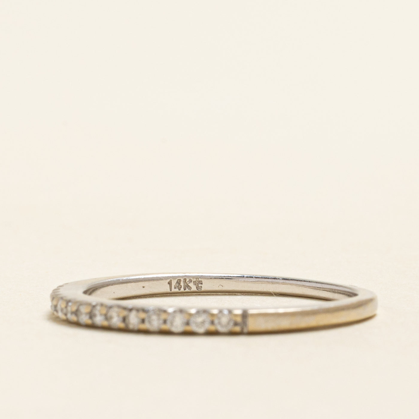 Semi Eternity Diamond Band | 0.10ctw | SZ 7.5