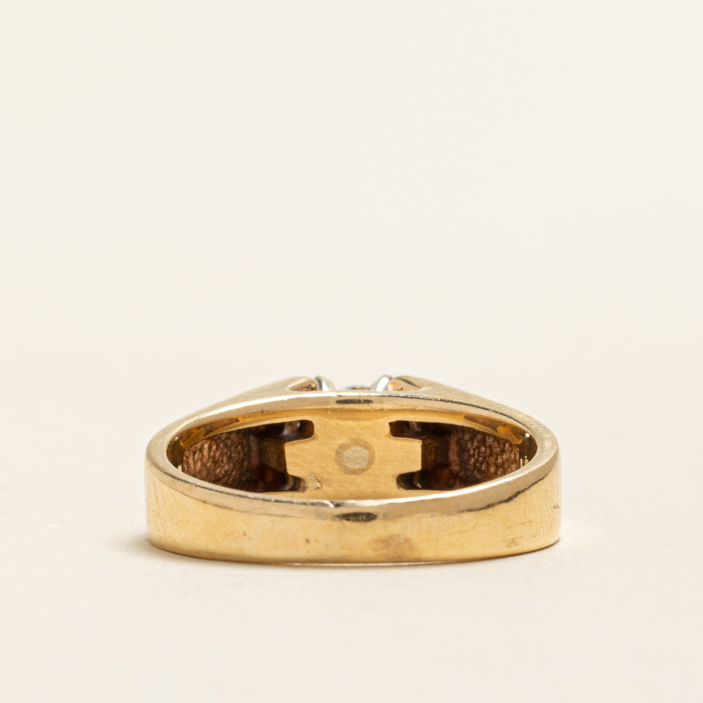 Yellow Gold Diamond Accented Ring | 0.23ctw | SZ 6.25