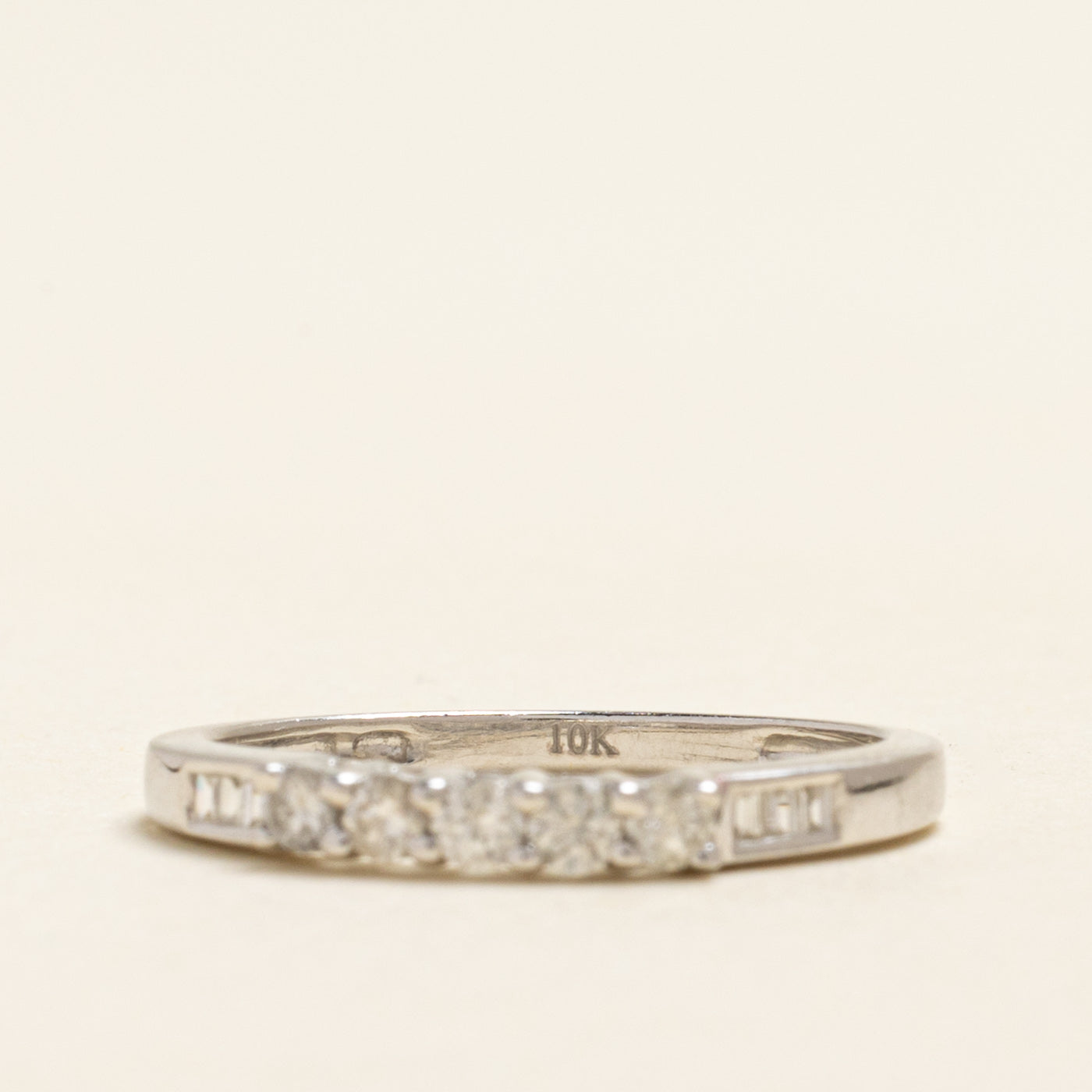 Mixed Cut Semi Eternity Diamond Band | 0.23ctw | SZ 6