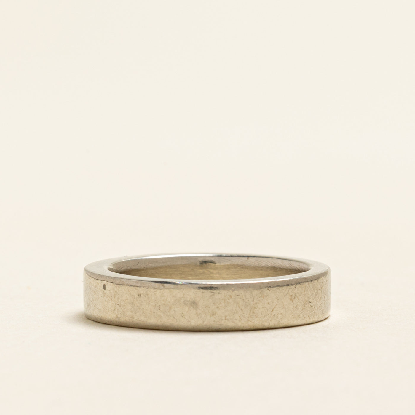 White Gold Semi Eternity Diamond Band | 0.14ctw | 3.95mm | SZ 5.5