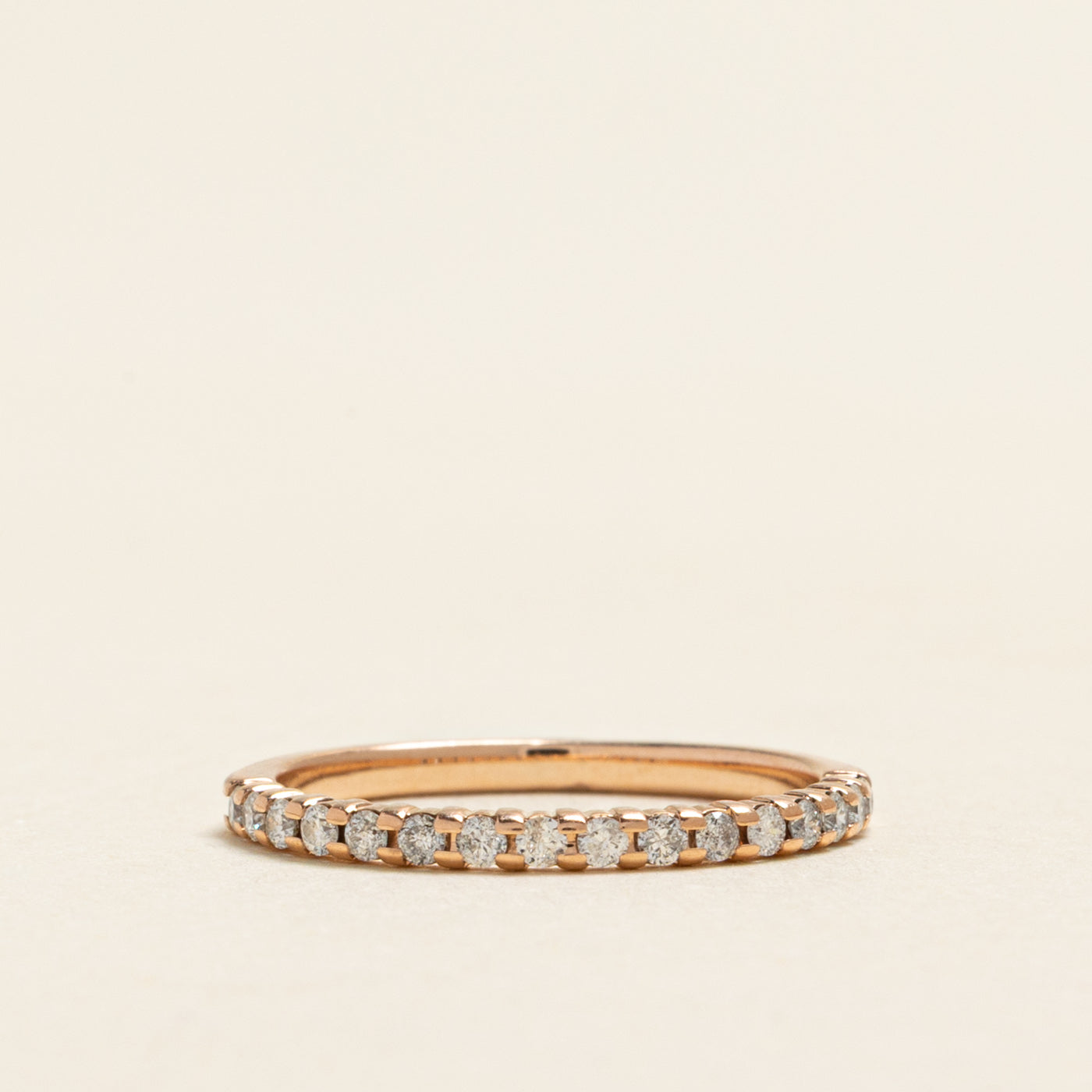Semi Eternity Diamond Band | 0.13ctw | 1.60mm | SZ 4.25