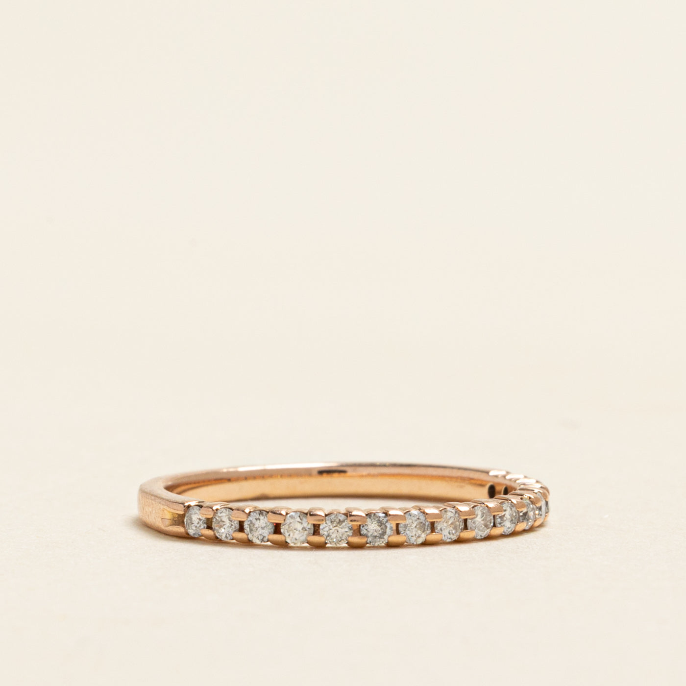 Semi Eternity Diamond Band | 0.13ctw | 1.60mm | SZ 4.25