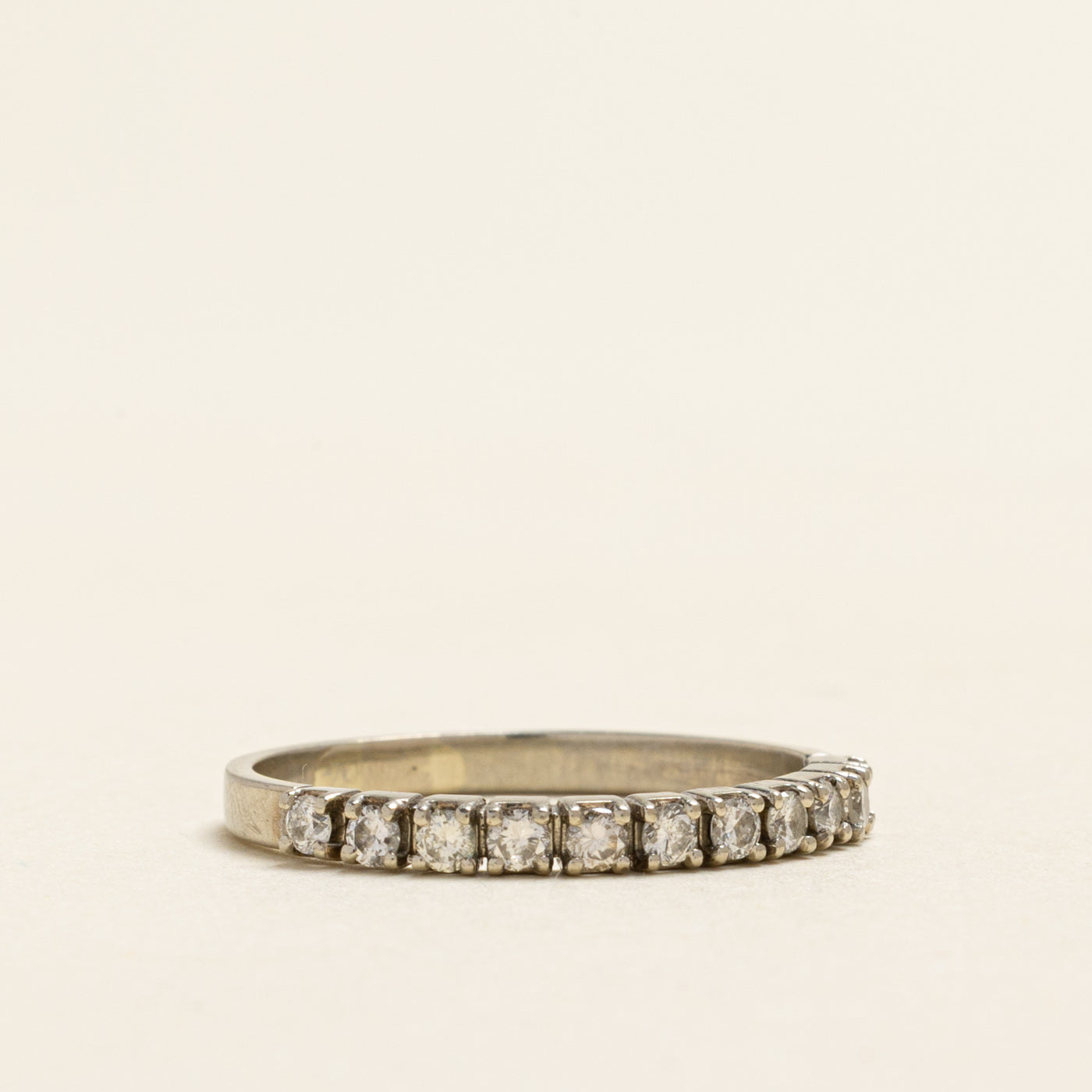 Semi Eternity Diamond Band | 0.24ctw | SZ 7.25