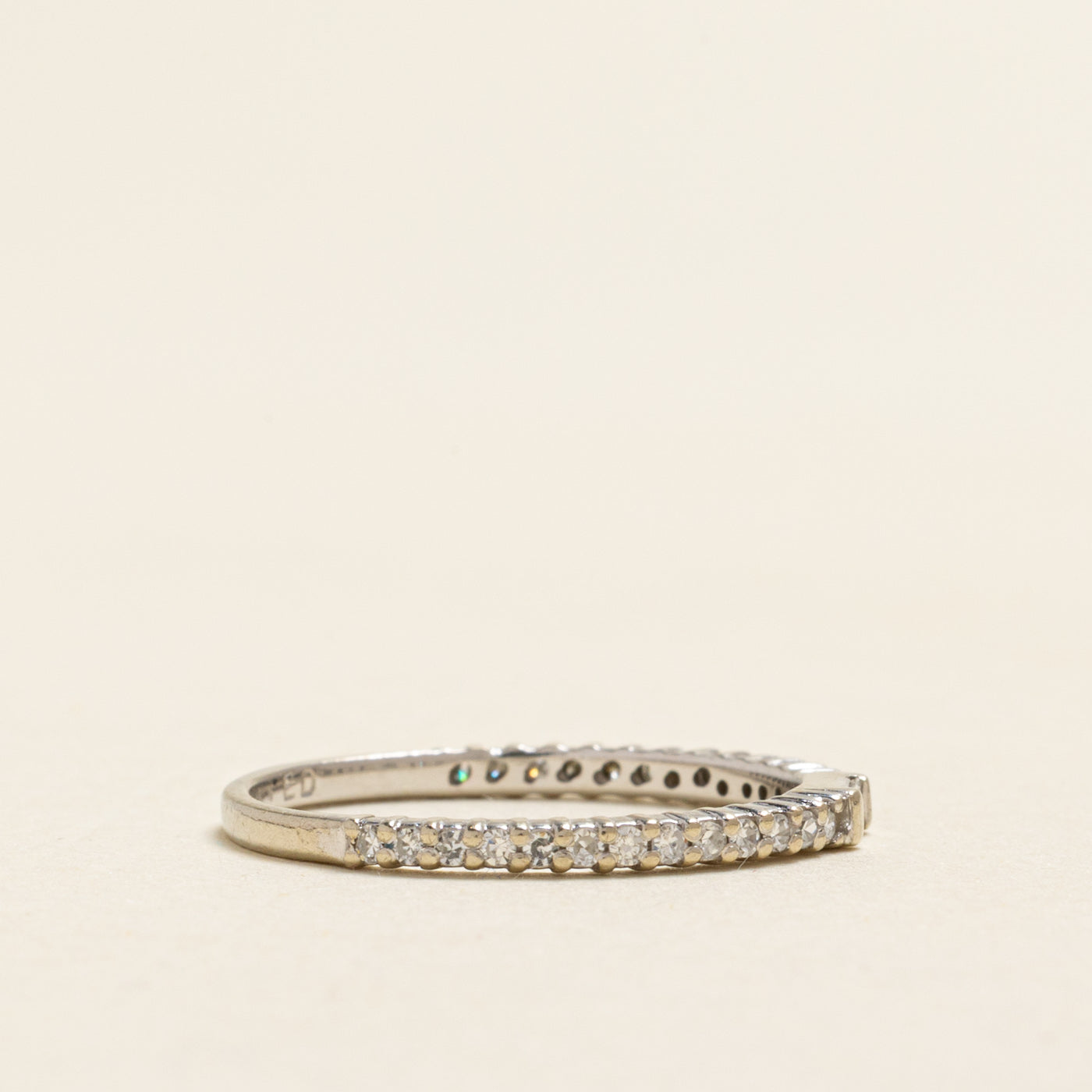 Baguette Cut Semi Eternity Diamond Band | 0.25ctw | SZ 6.25