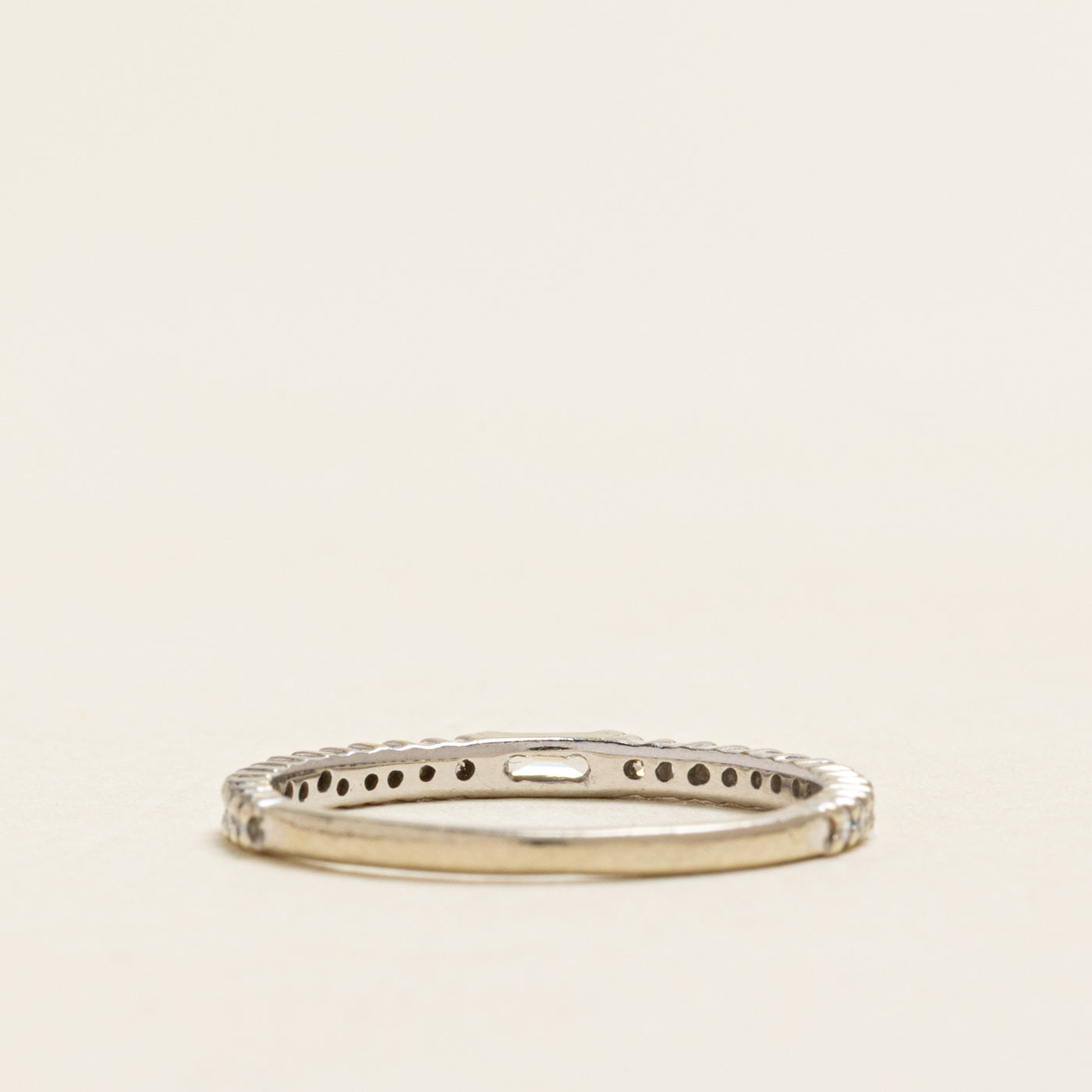 Baguette Cut Semi Eternity Diamond Band | 0.25ctw | SZ 6.25