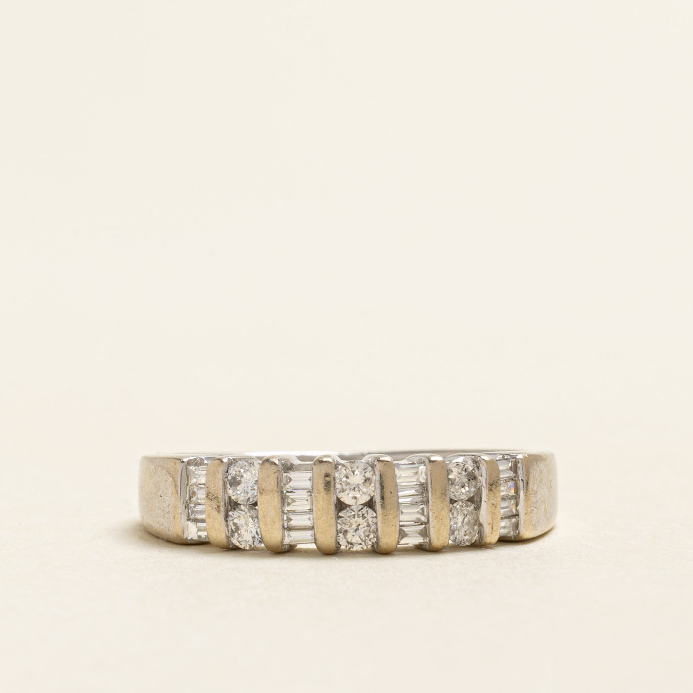 Multi Cut Semi Eternity Diamond Band | 0.45ctw | SZ 7.5