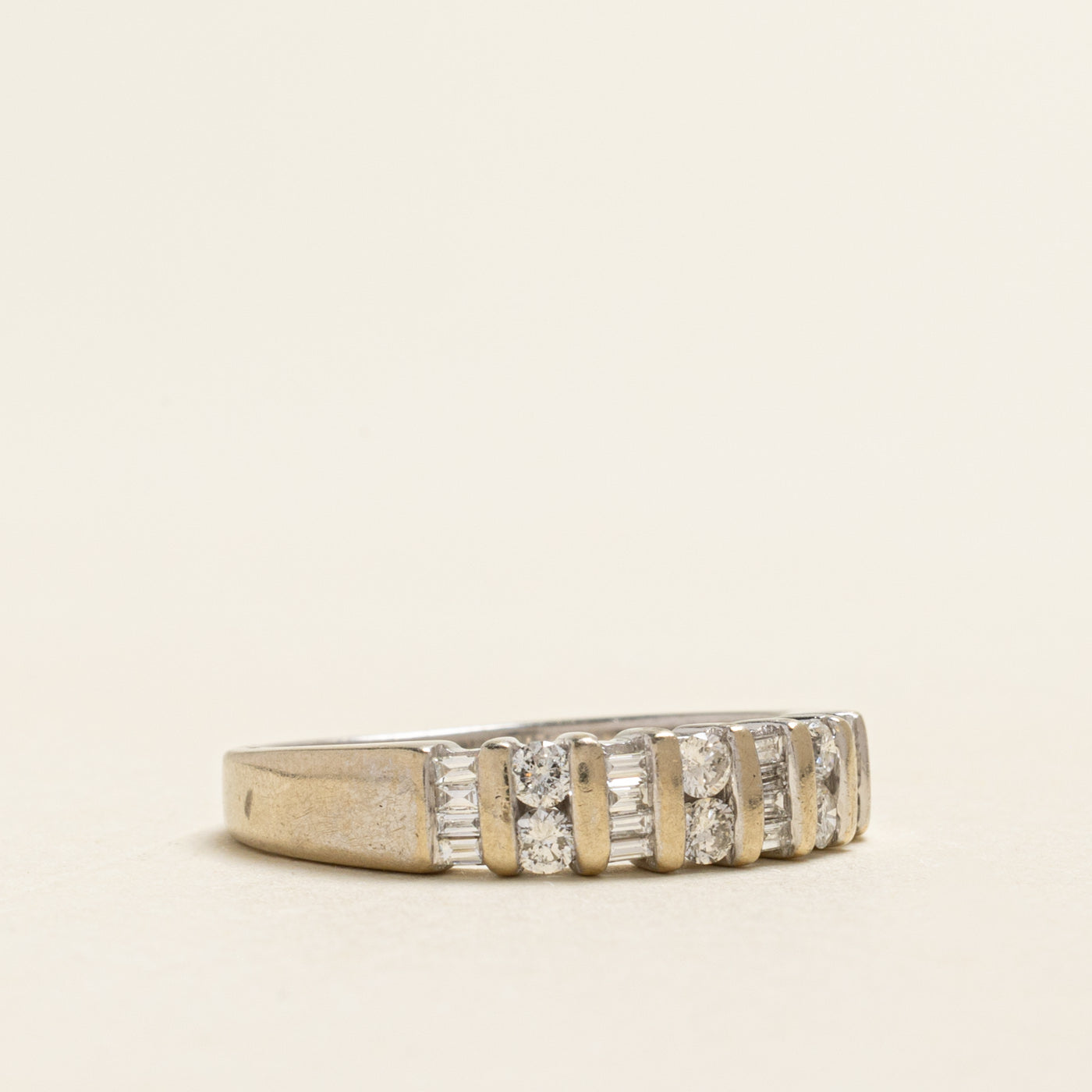 Multi Cut Semi Eternity Diamond Band | 0.45ctw | SZ 7.5