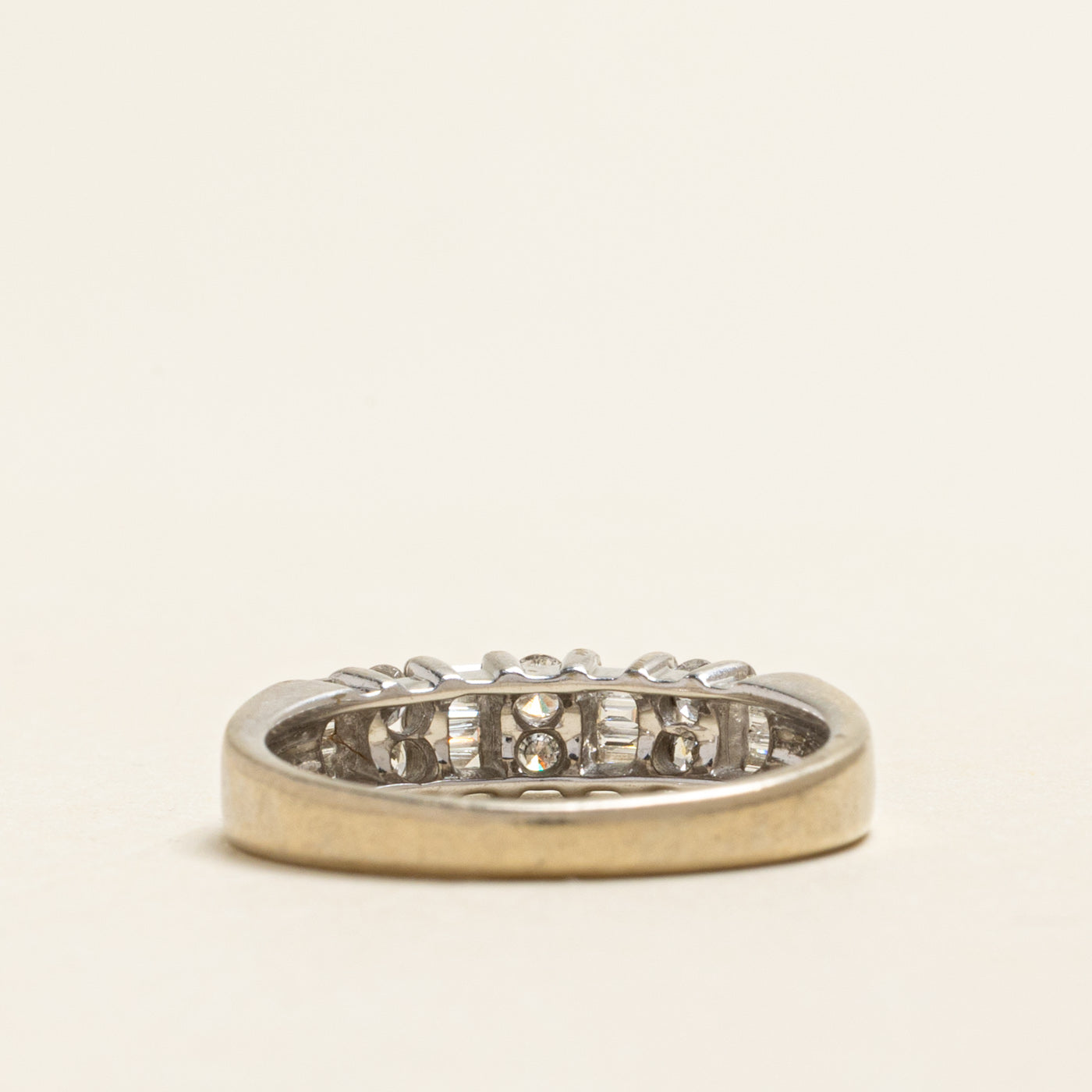 Multi Cut Semi Eternity Diamond Band | 0.45ctw | SZ 7.5
