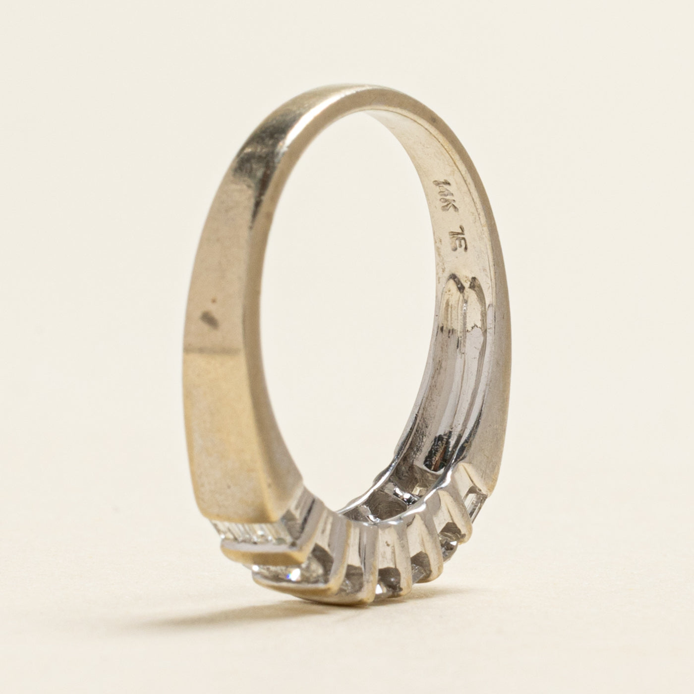 Multi Cut Semi Eternity Diamond Band | 0.45ctw | SZ 7.5