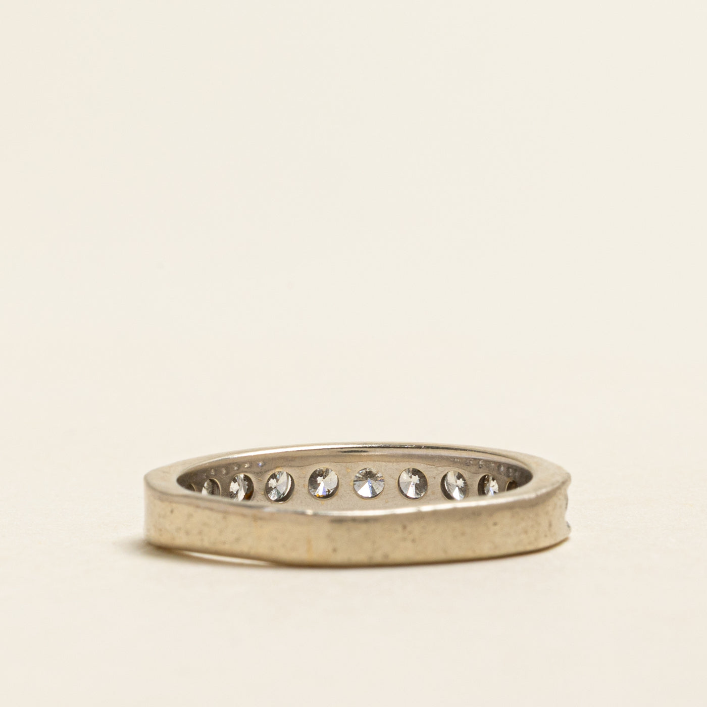 Semi Eternity Channel Set Diamond Band | 0.82ctw | SZ 7.75