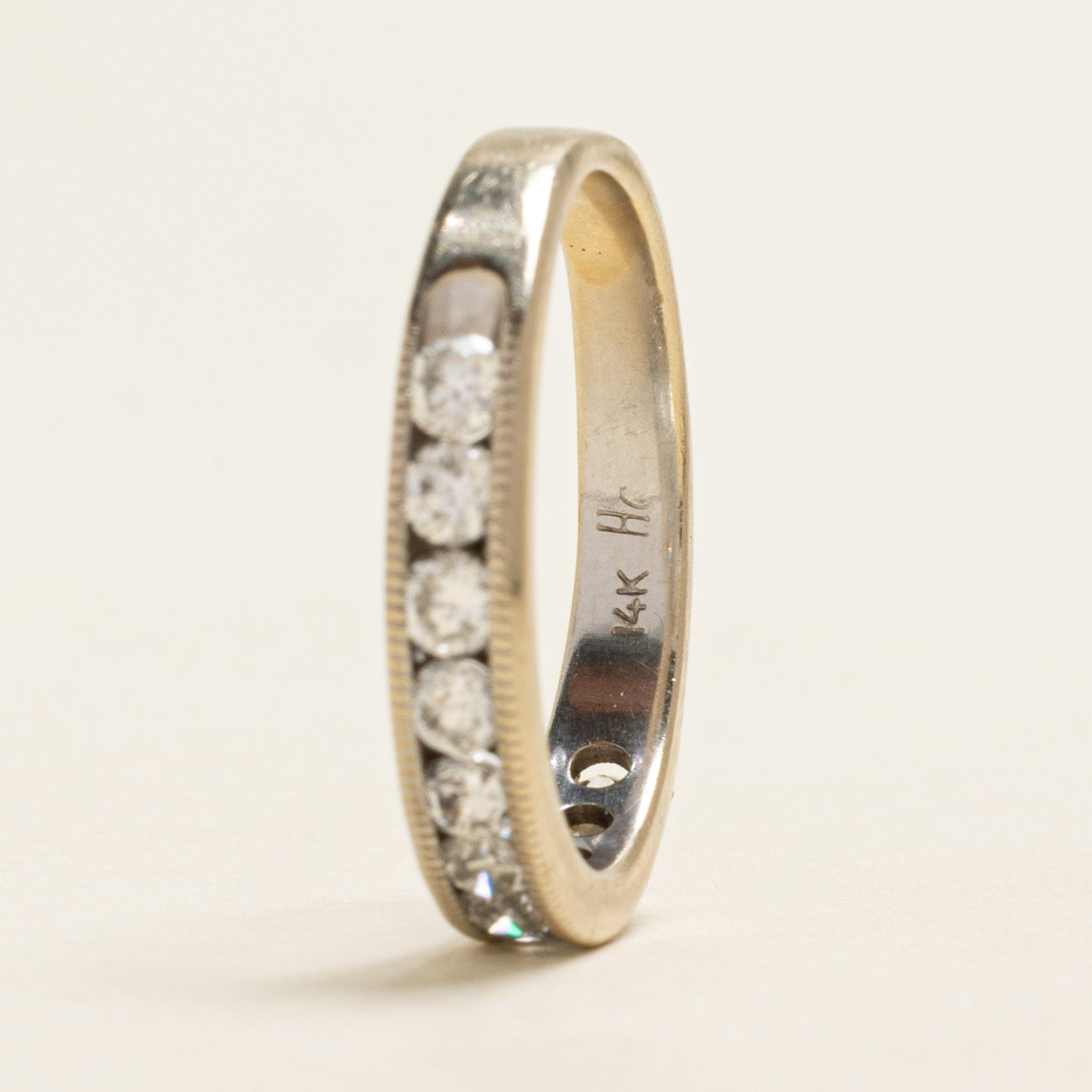 Semi Eternity Channel Set Diamond Band | 0.82ctw | SZ 7.75