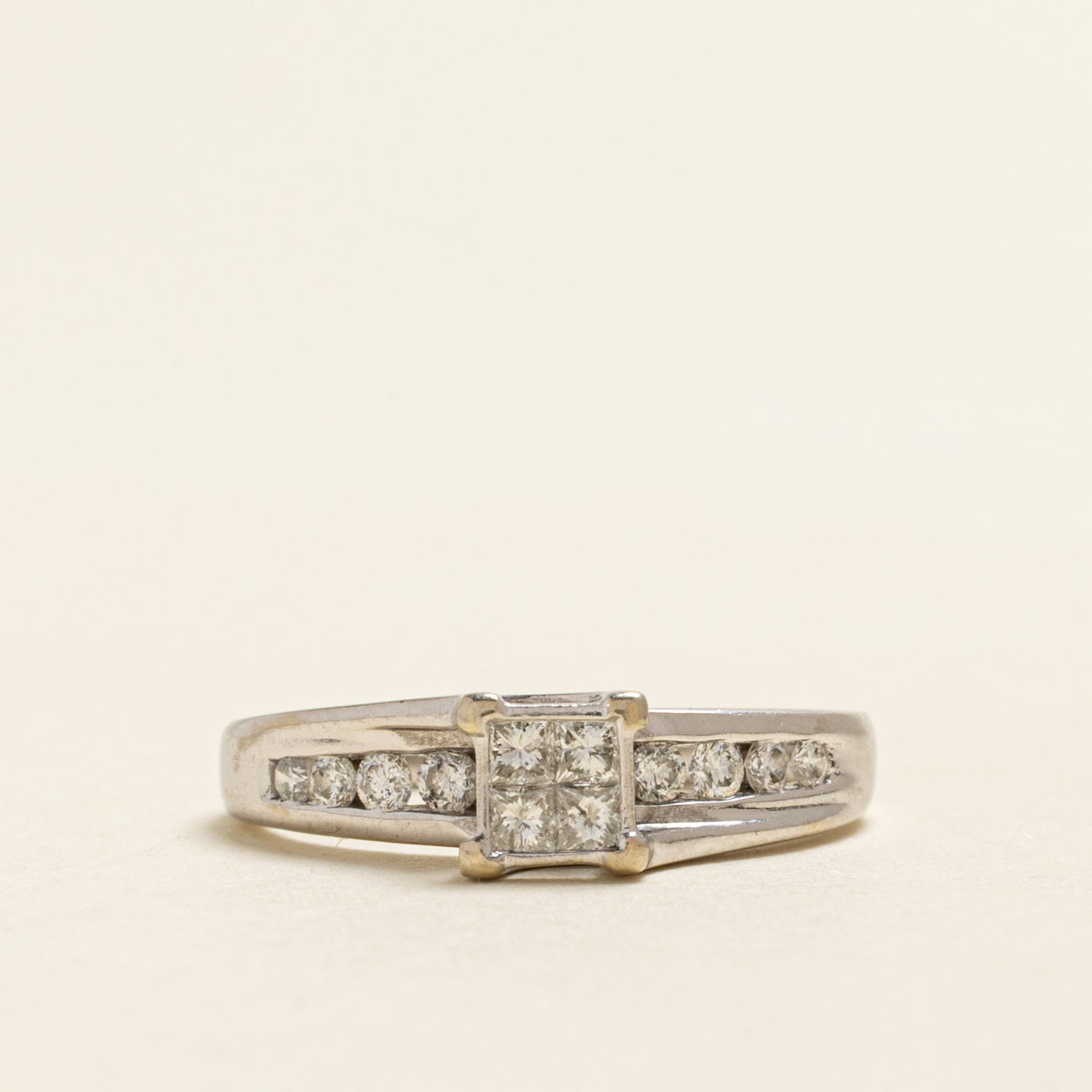 Princess Cut Diamond Accented Ring | 0.45ctw | SZ 7