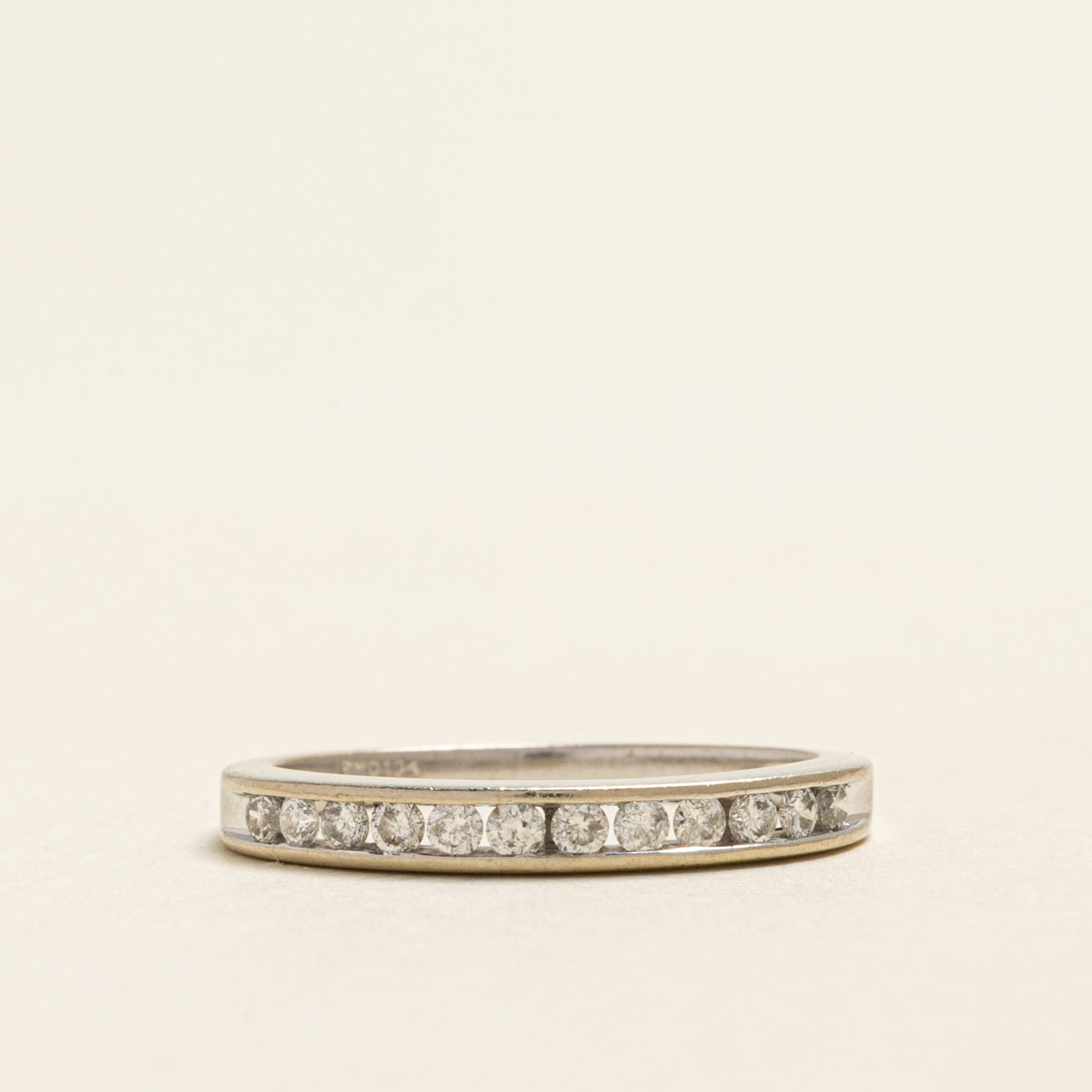 Semi Eternity Channel Set Diamond Band | 0.25ctw | SZ 6.5