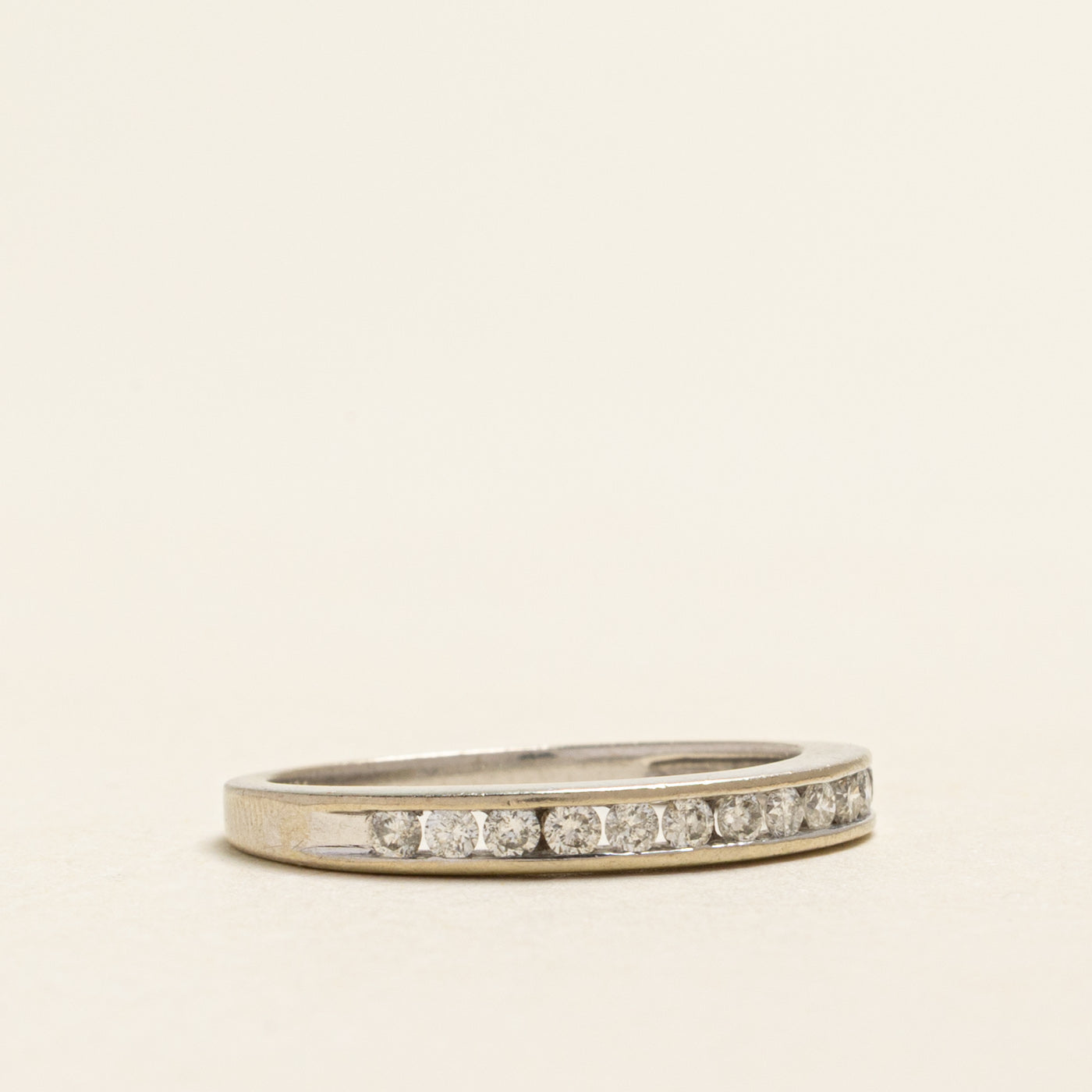Semi Eternity Channel Set Diamond Band | 0.25ctw | SZ 6.5