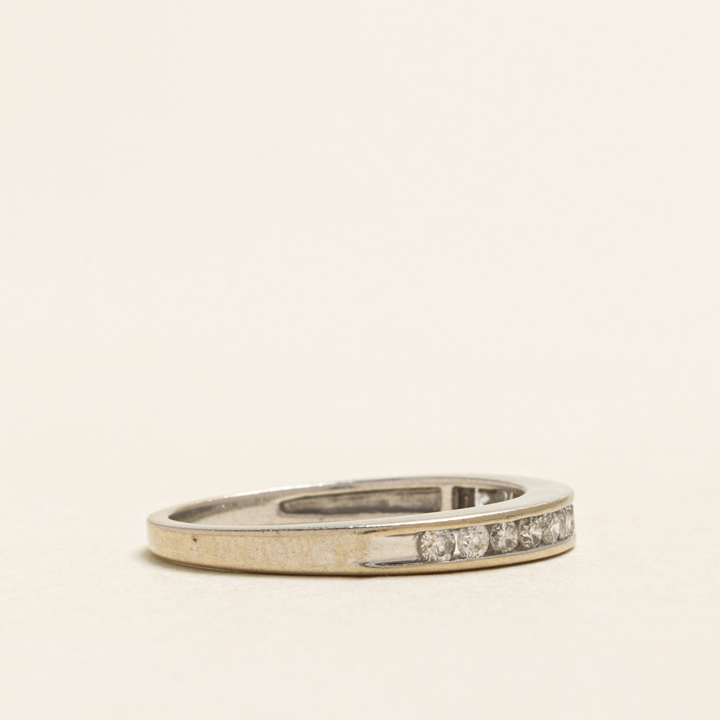 Semi Eternity Channel Set Diamond Band | 0.25ctw | SZ 6.5