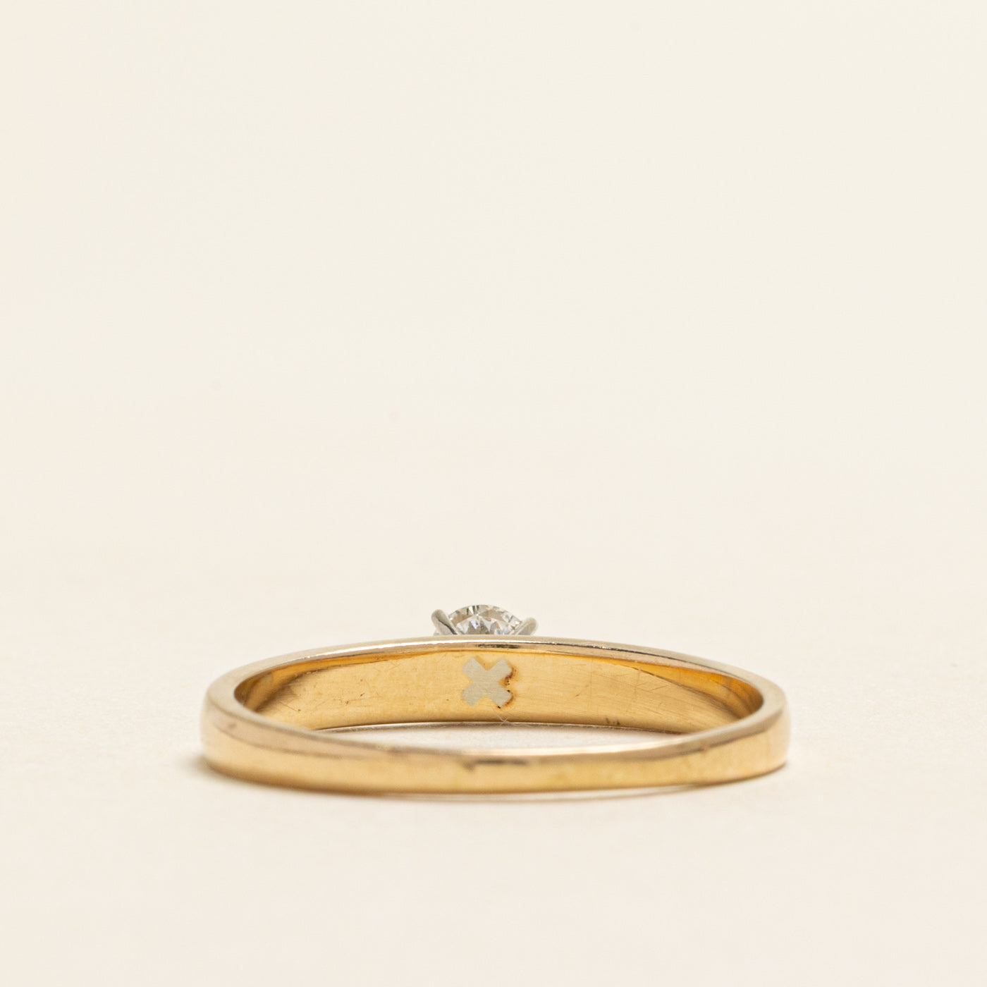 Solitaire Diamond Ring | 0.19ct | SZ 8.5