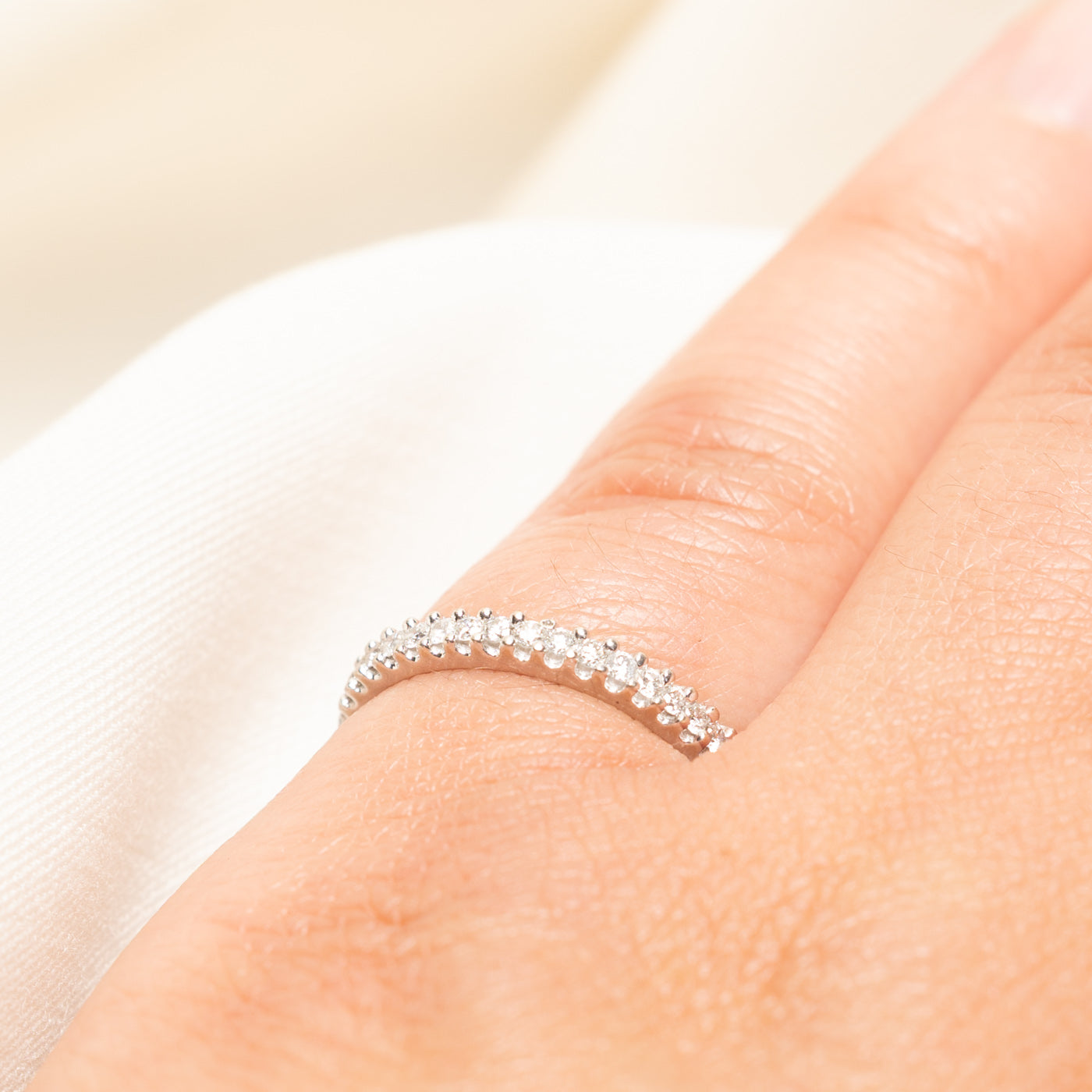 Semi Eternity Diamond Band | 0.22ctw | SZ 5.75