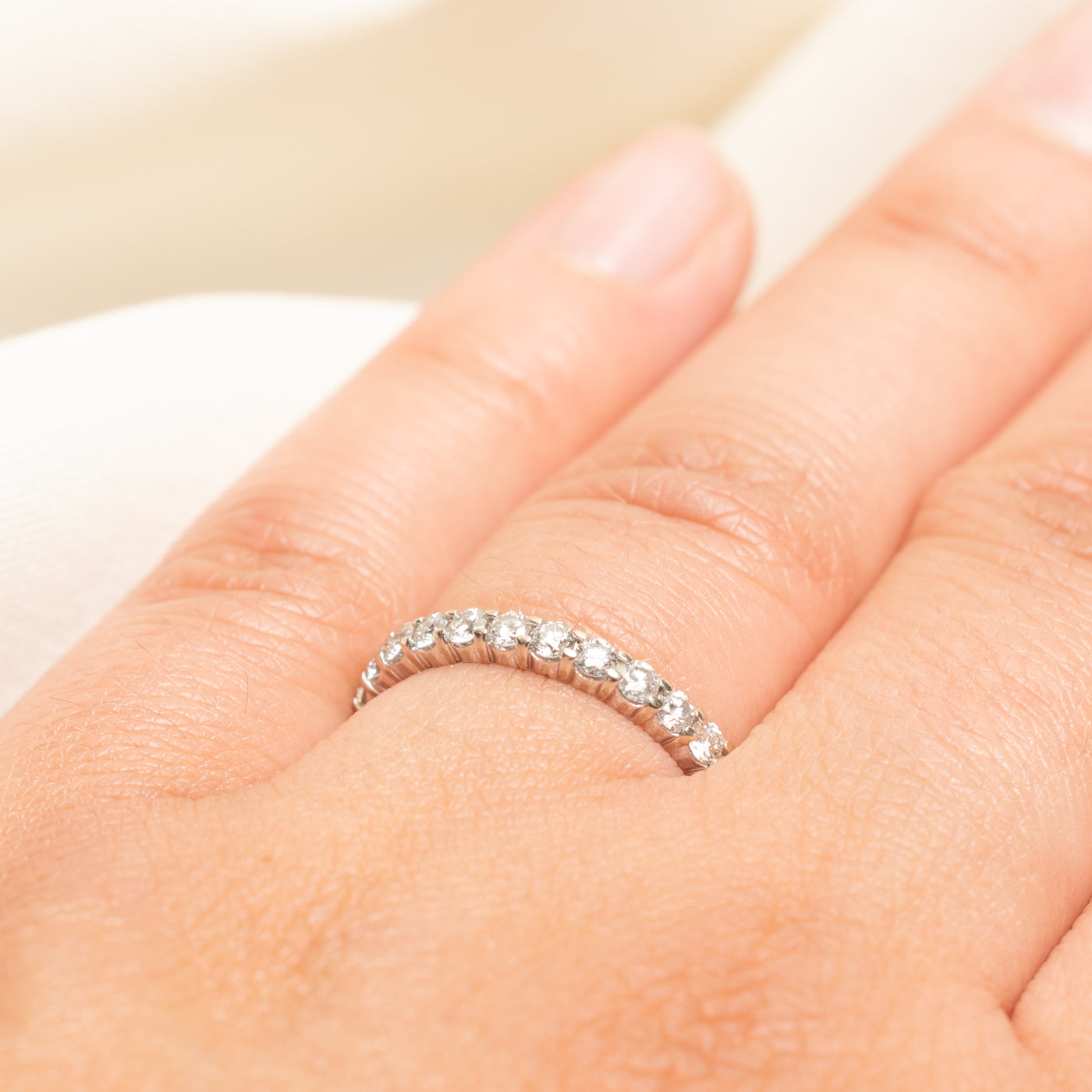 Semi Eternity Diamond Band | 0.48ctw | SZ 7.25