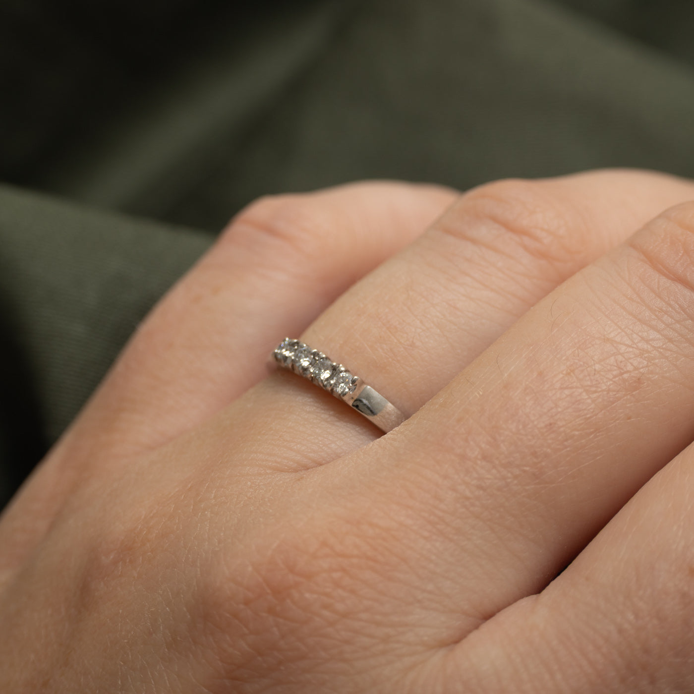 Four Stone Diamond Band | 0.10ctw | SZ 5.25