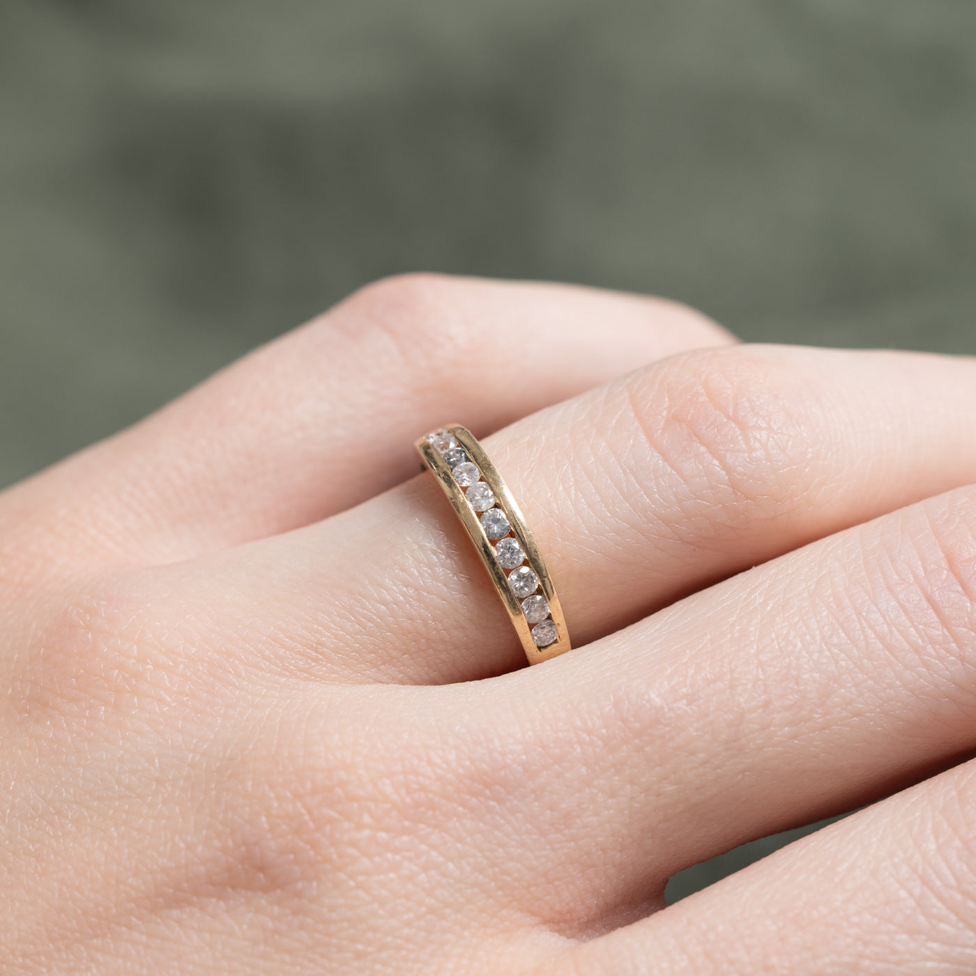 Semi Eternity Diamond Band | 0.38ctw | SZ 4.75