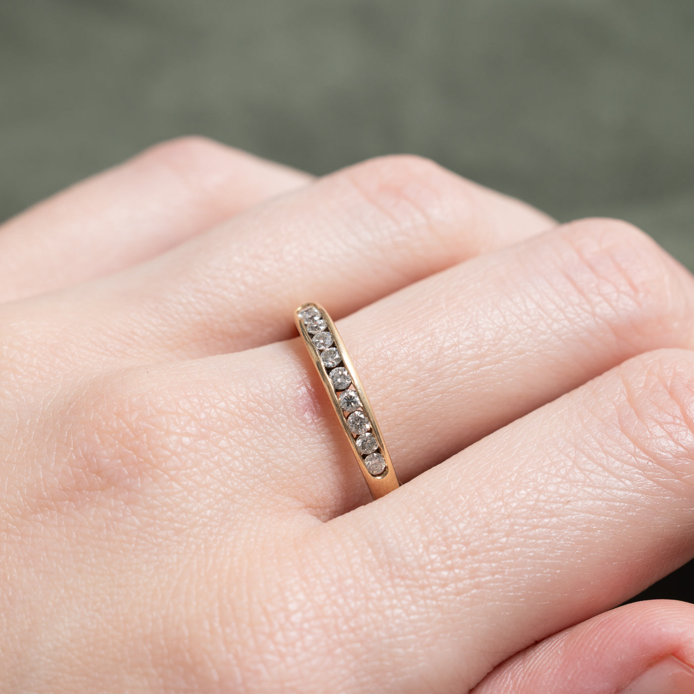 Semi Eternity Diamond Band | 0.40ctw | 3.25mm | SZ 8.5