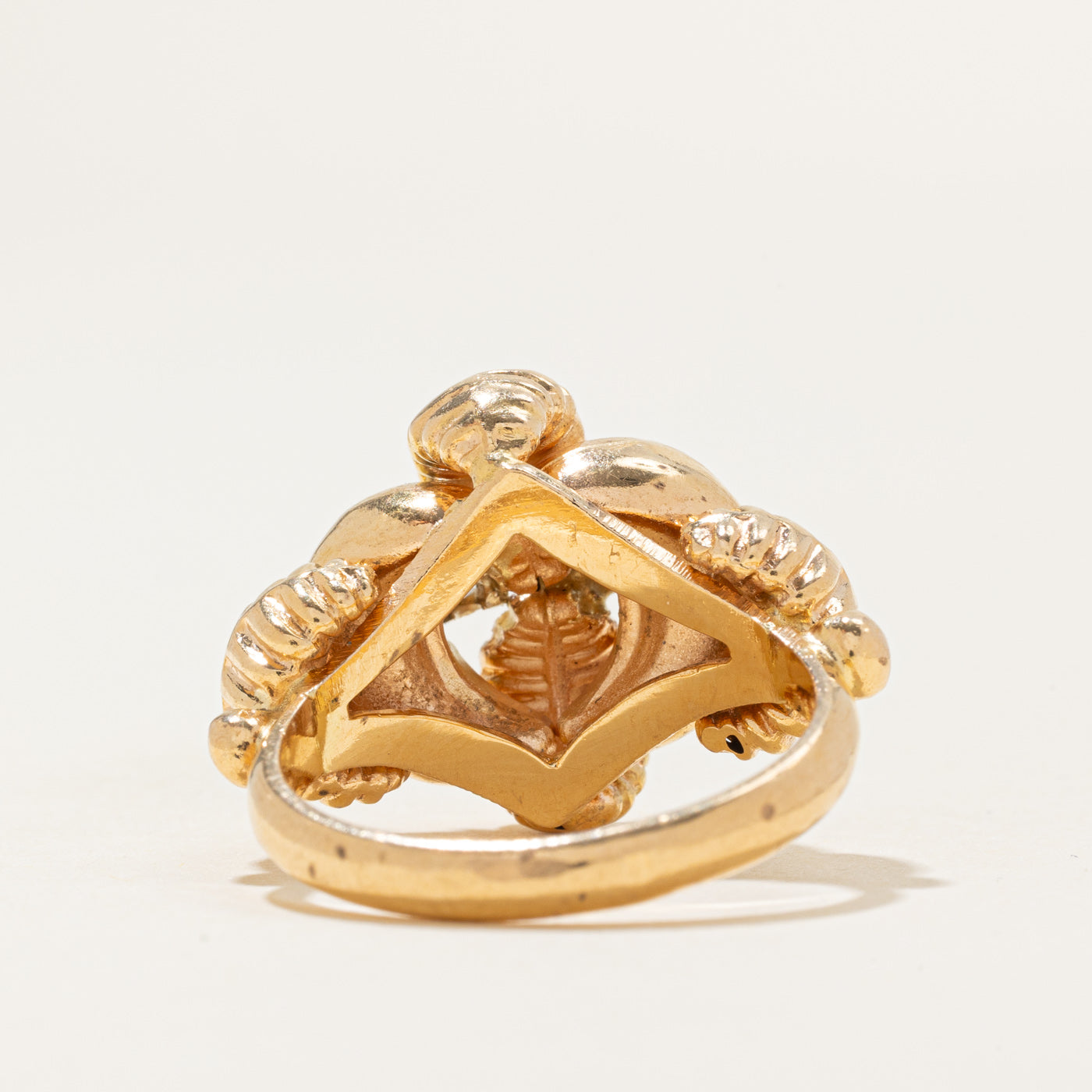 Two Stone Diamond Abstract Cocktail Ring | 0.31ctw | SZ 8.0 |