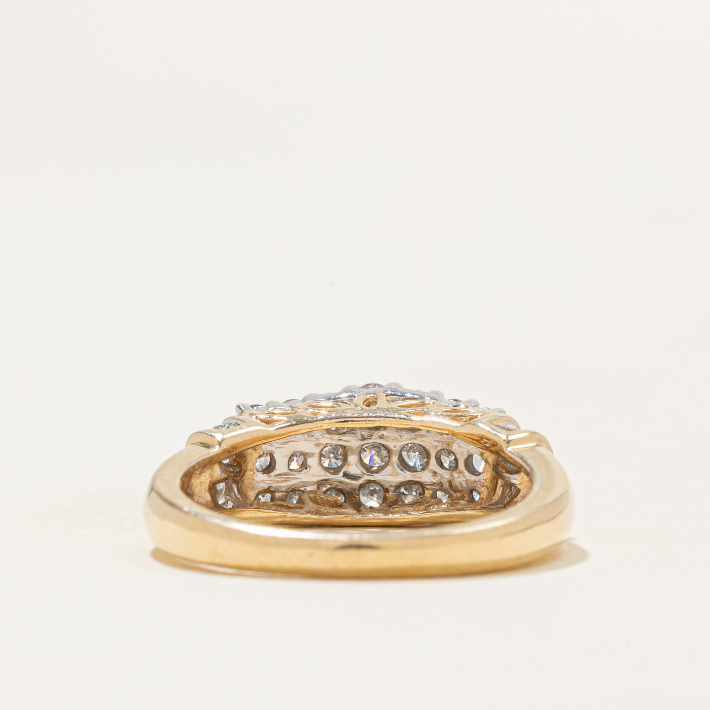 Pave Set Diamond Cluster Ring | 1ctw | SZ 8.25 |