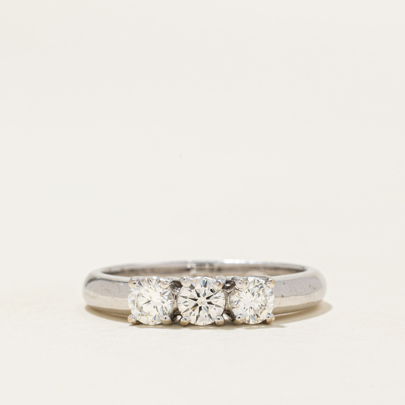 Three Stone Diamond Ring | 0.2ctw | SZ 6.5 |