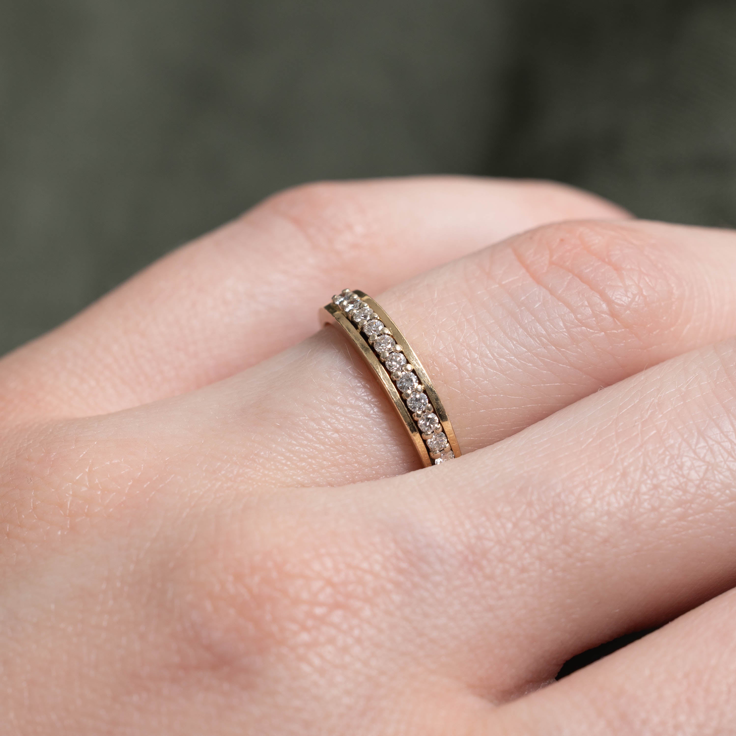 ‘Birks’ Semi Eternity Diamond Band | 0.16ctw | SZ 4.75