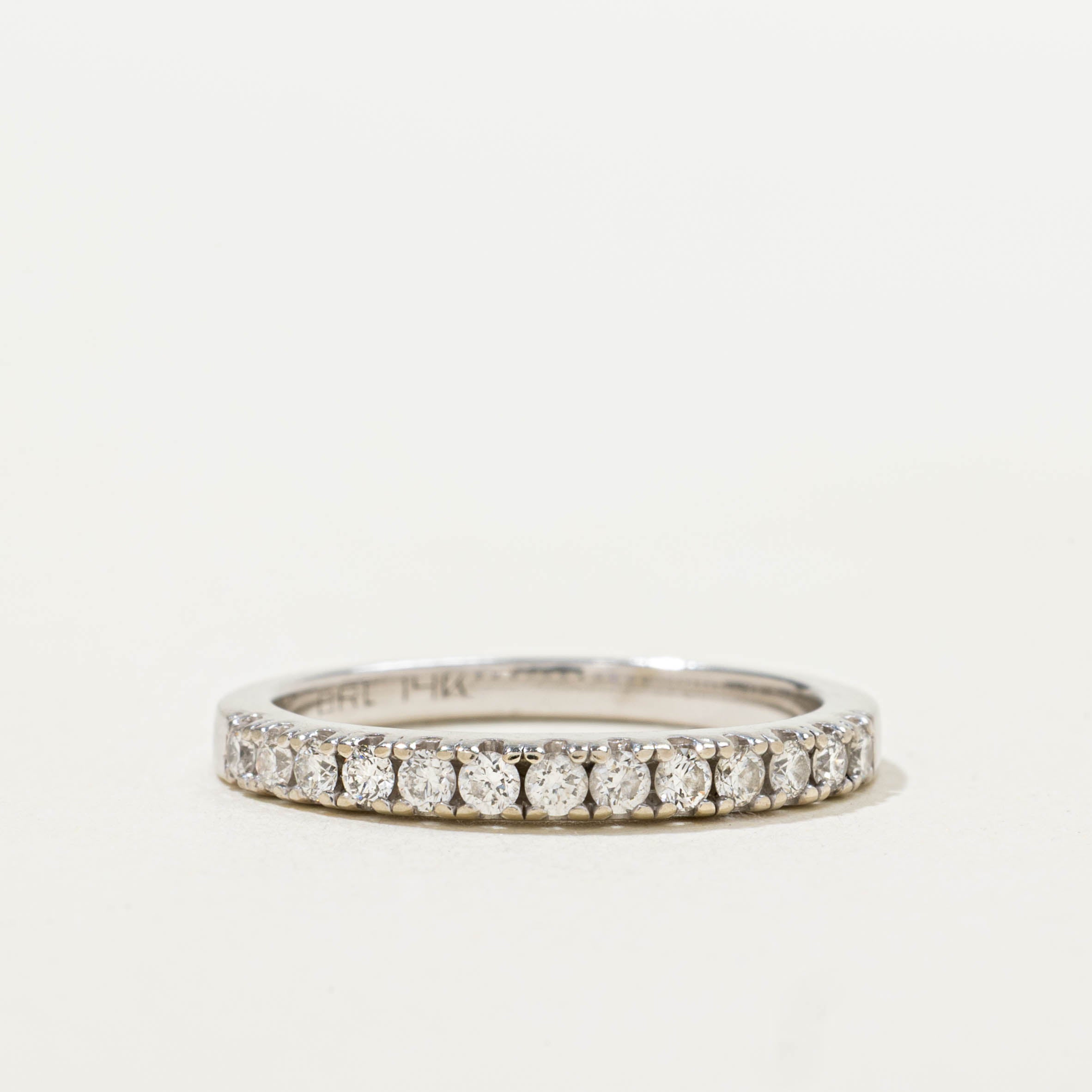 14k Semi Eternity Diamond Band | 0.26ctw | SZ 5