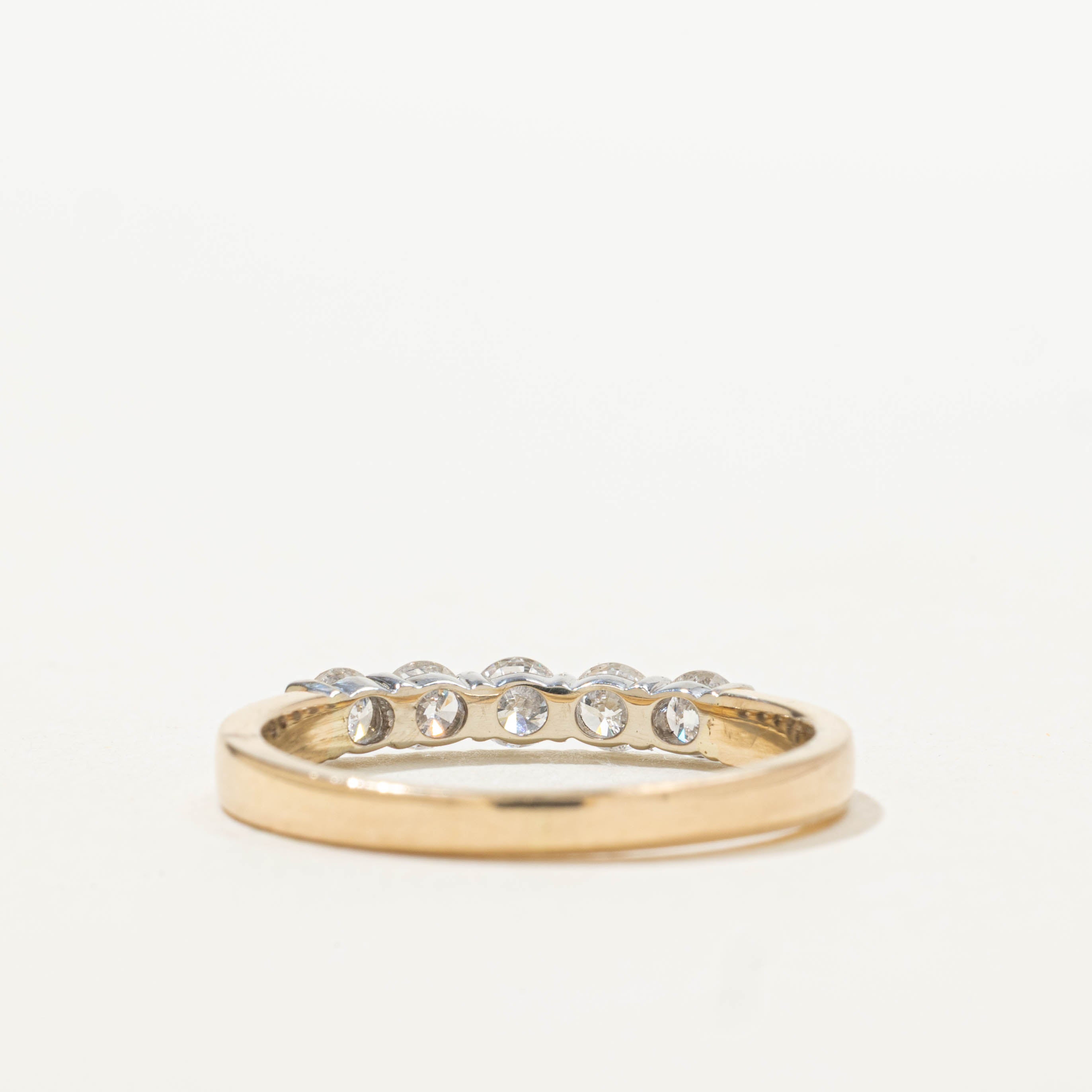 14k Five Stone Diamond Band | 0.56ctw | SZ 8