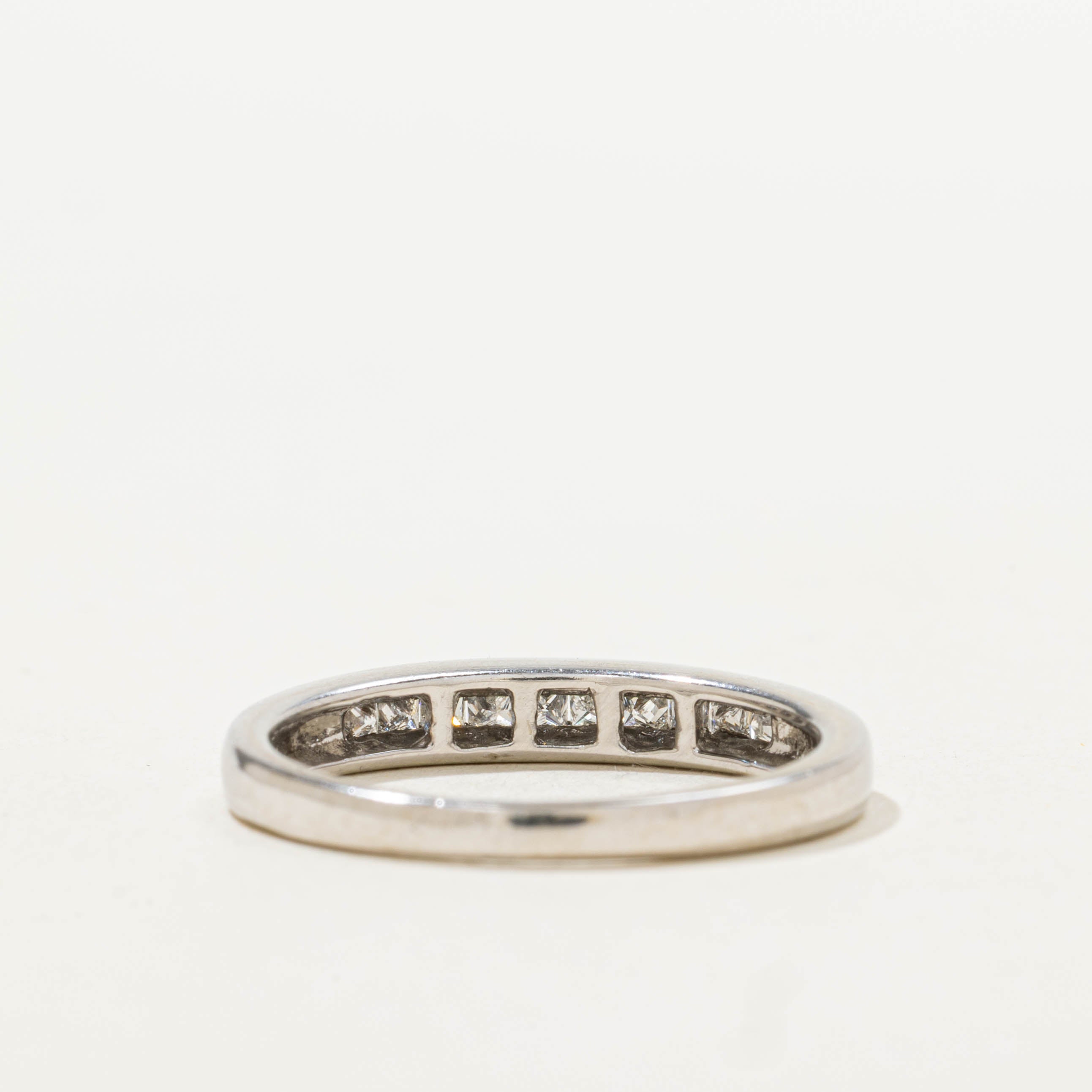 14k Semi Eternity Princess Cut Diamond Ring | 0.25ctw | SZ 7