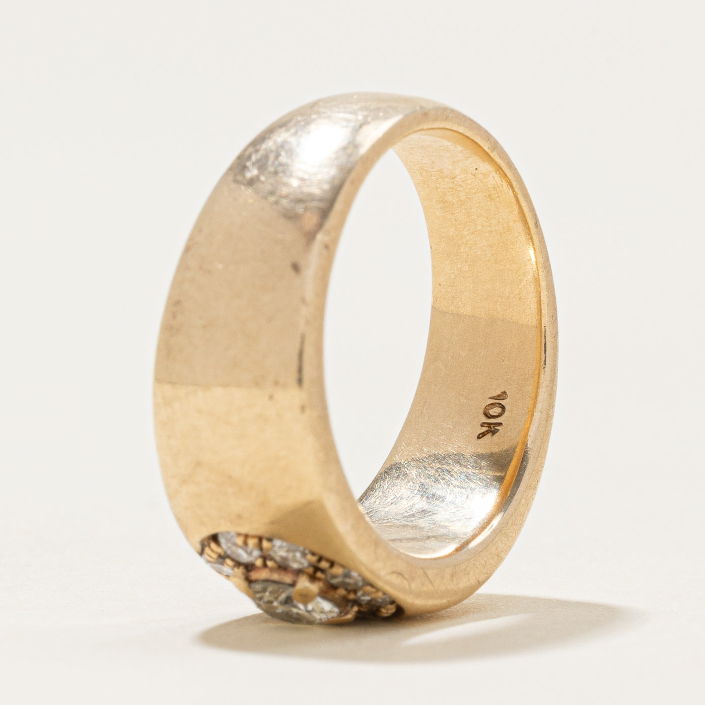 Diamond Round Cluster Band | 0.28ctw | SZ 4.0 |