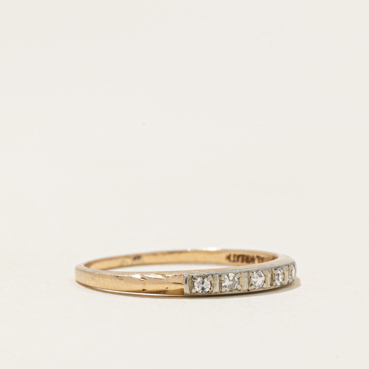 Five Stone Diamond Band | 0.05ctw | SZ 5.5 |
