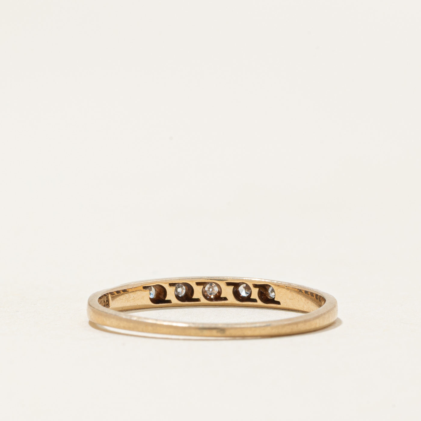 Five Stone Diamond Band | 0.05ctw | SZ 5.5 |