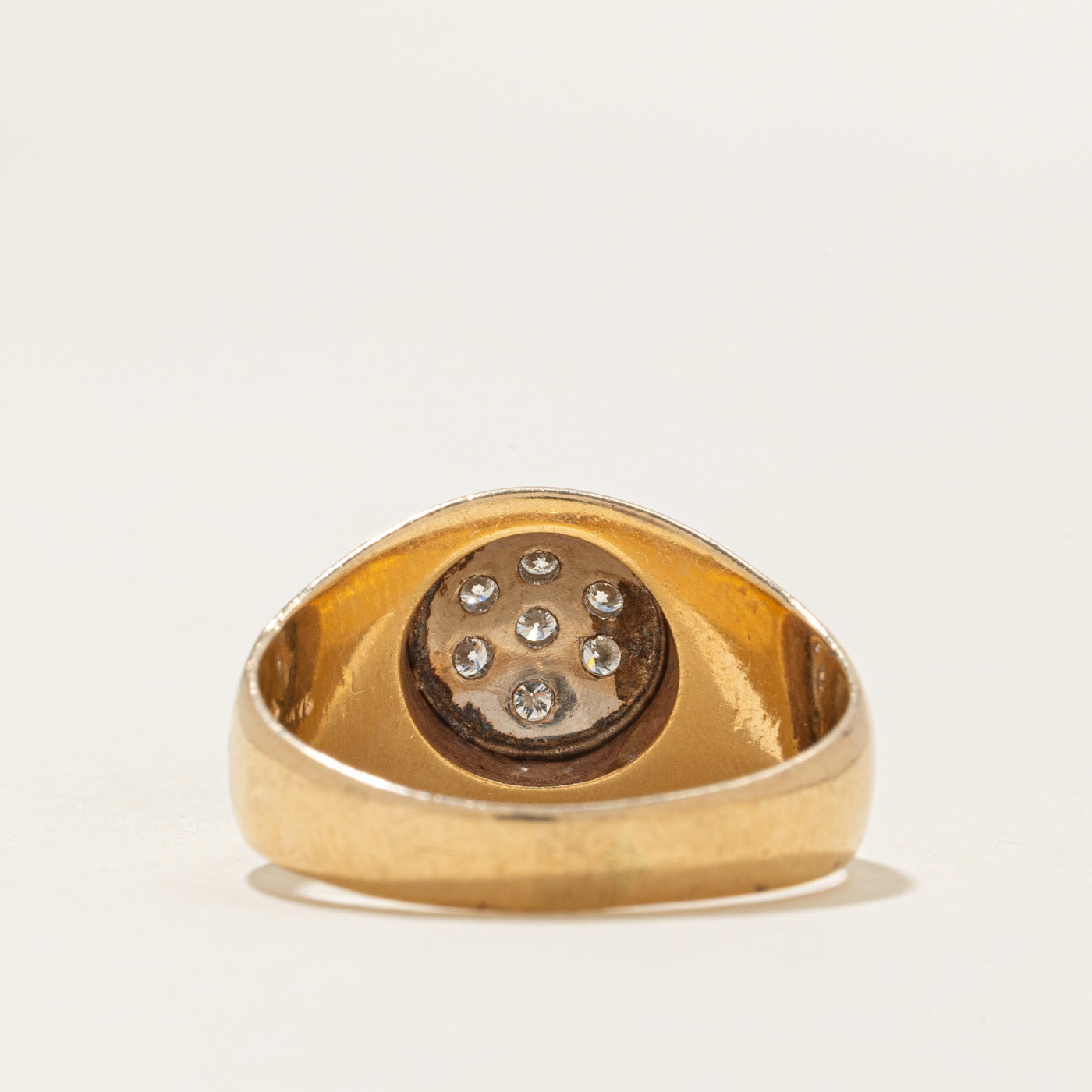 Diamond Round Cluster Dome Ring | 0.18ctw | SZ 8.25 |