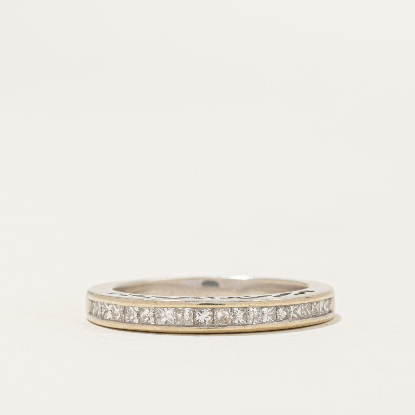 Tiffany & Co' The Tiffany Setting Diamond Nesting Narrow Band Ring |