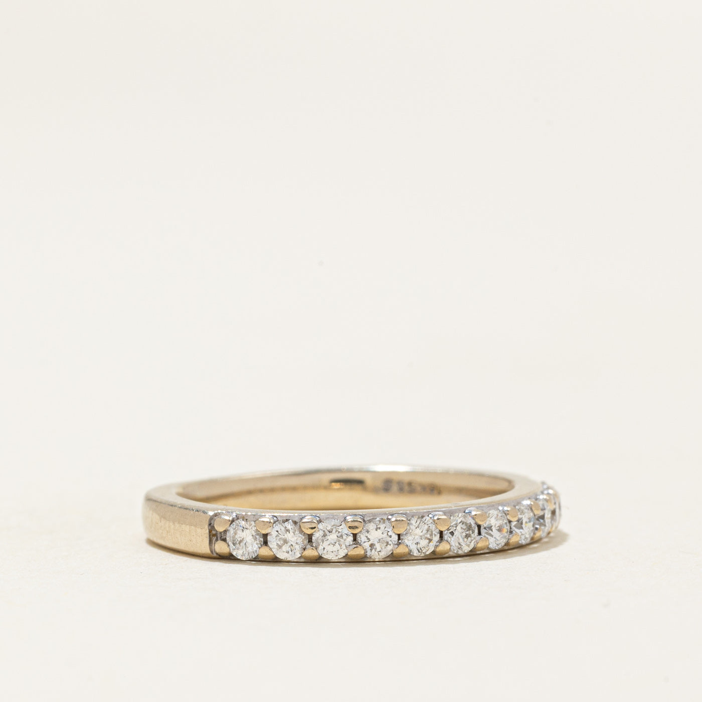18k Semi Eternity Diamond Band | 0.3ctw | 2.35mm | SZ 4.75 |