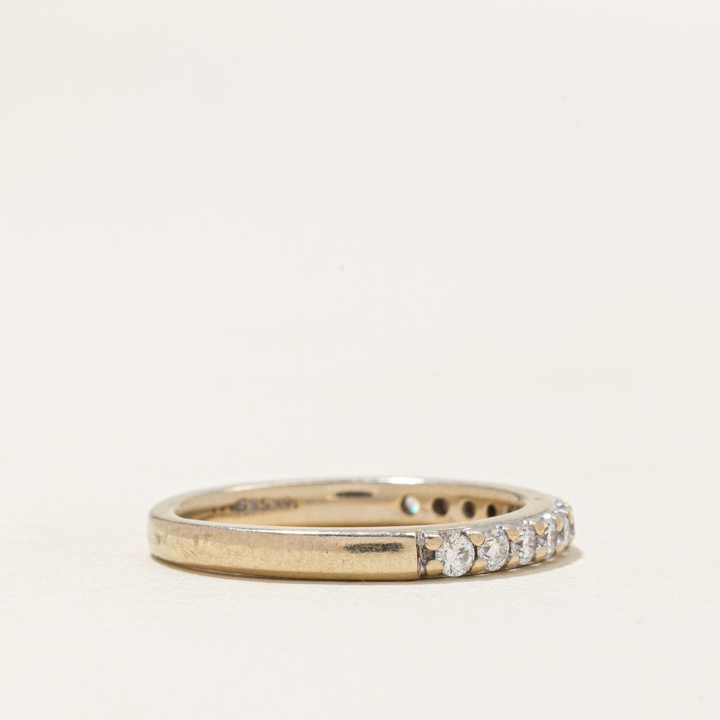 18k Semi Eternity Diamond Band | 0.3ctw | 2.35mm | SZ 4.75 |