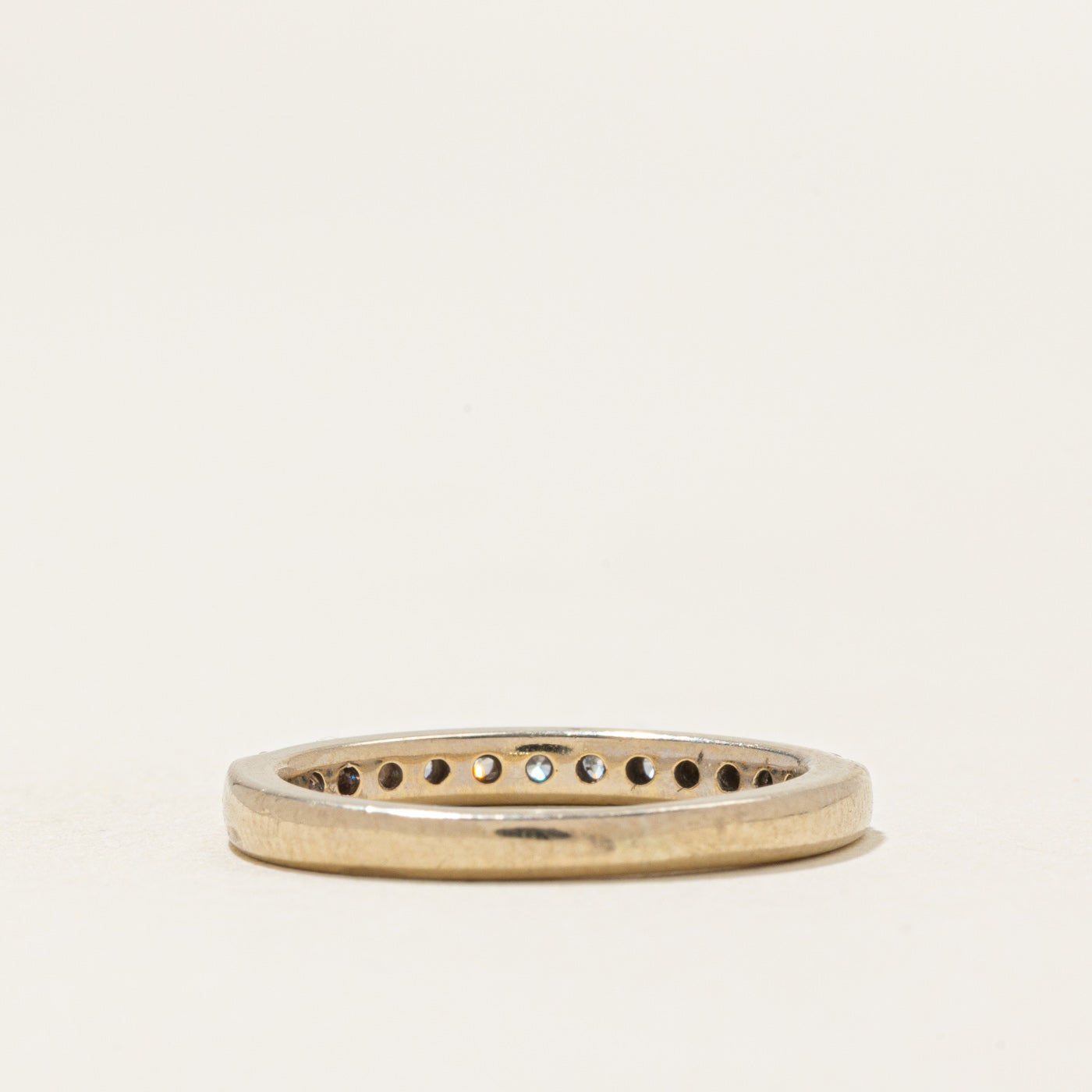 18k Semi Eternity Diamond Band | 0.3ctw | 2.35mm | SZ 4.75 |